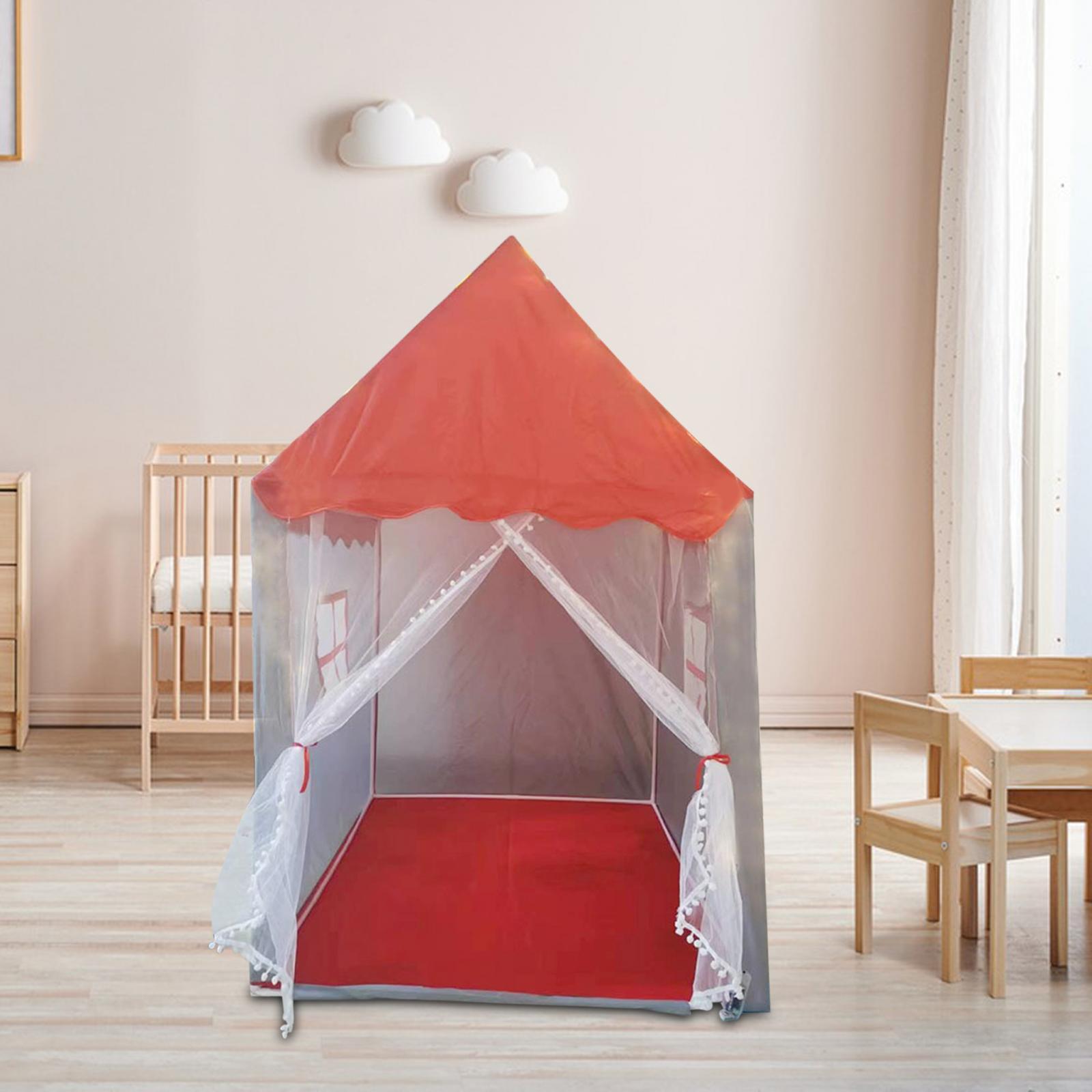 Play House Gifts Indoor Easy Assemble Child Room Decor Fairy Play House