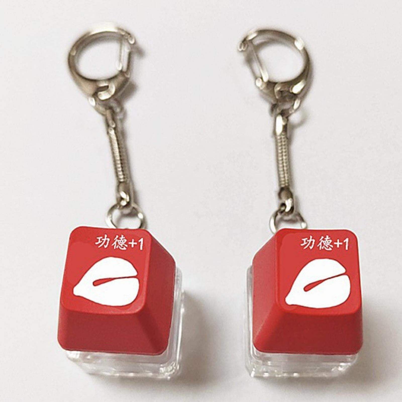 Merit Accumulator Keychain Cartoon Keyfob for Backpack Tote Perfect Gifts