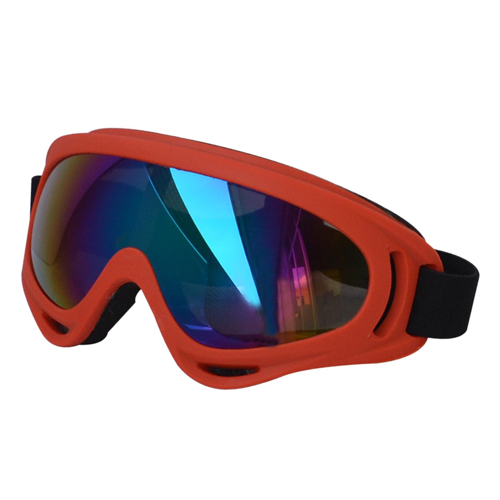 Dog Glasses with Adjustable Strap Windproof Sun Glasses Eye Wear Pet Glasses Red