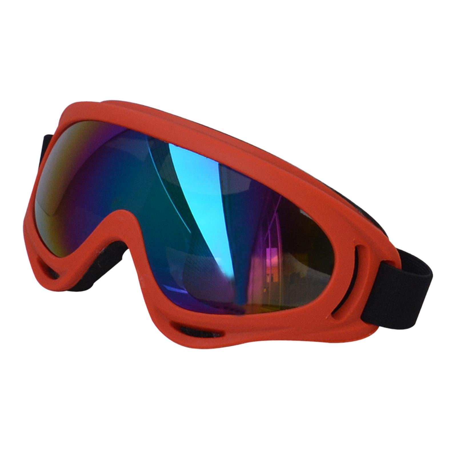 Dog Glasses with Adjustable Strap Windproof Sun Glasses Eye Wear Pet Glasses Red