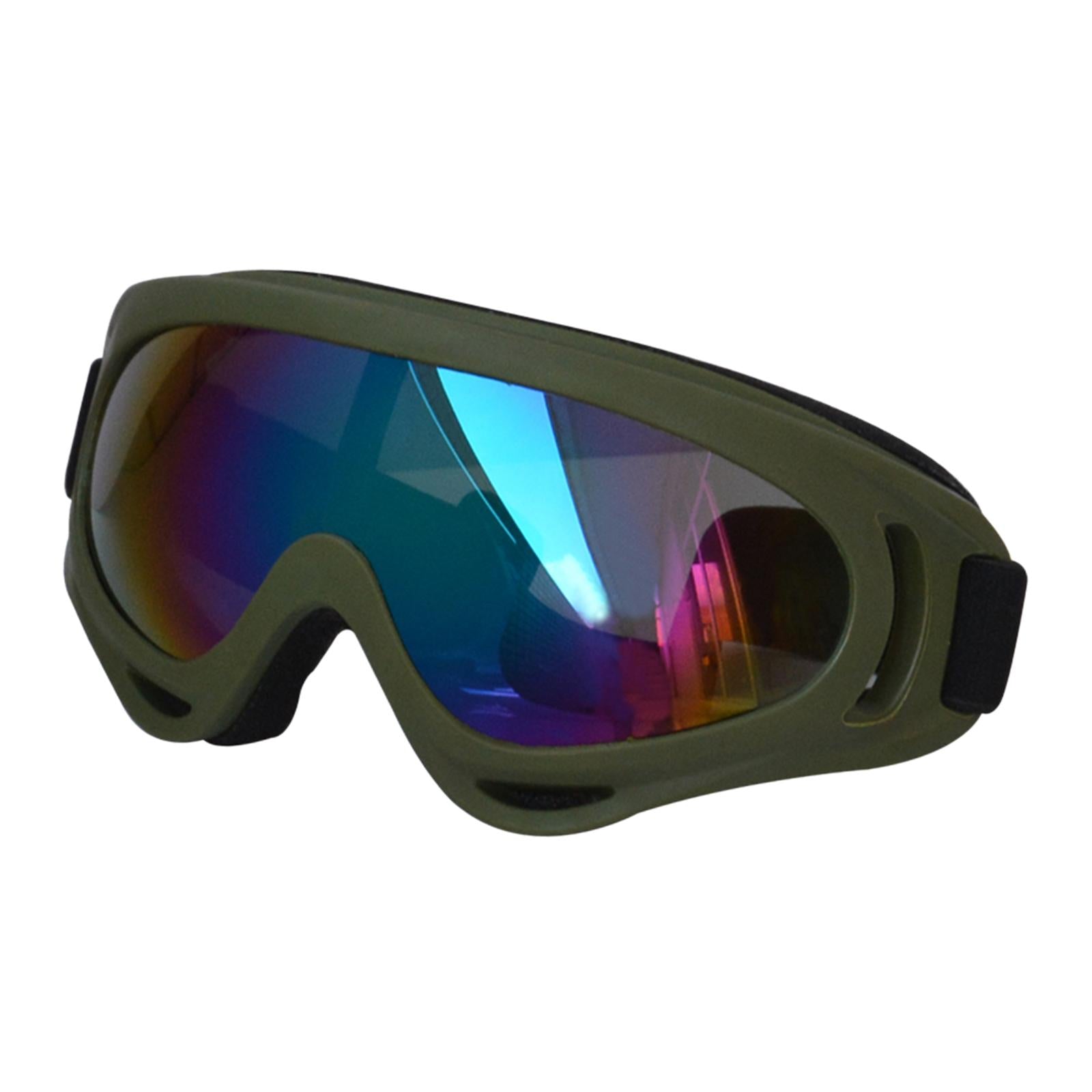 Dog Glasses with Adjustable Strap Windproof Sun Glasses Eye Wear Pet Glasses Green