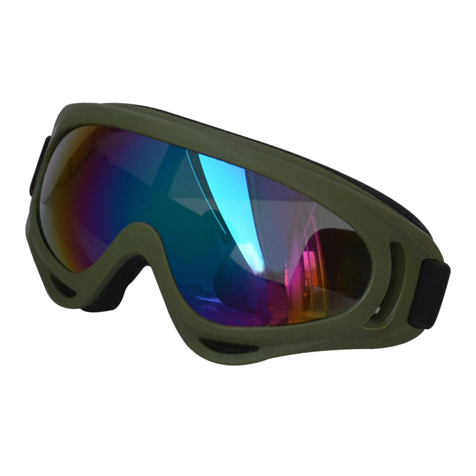 Dog Glasses with Adjustable Strap Windproof Sun Glasses Eye Wear Pet Glasses Green