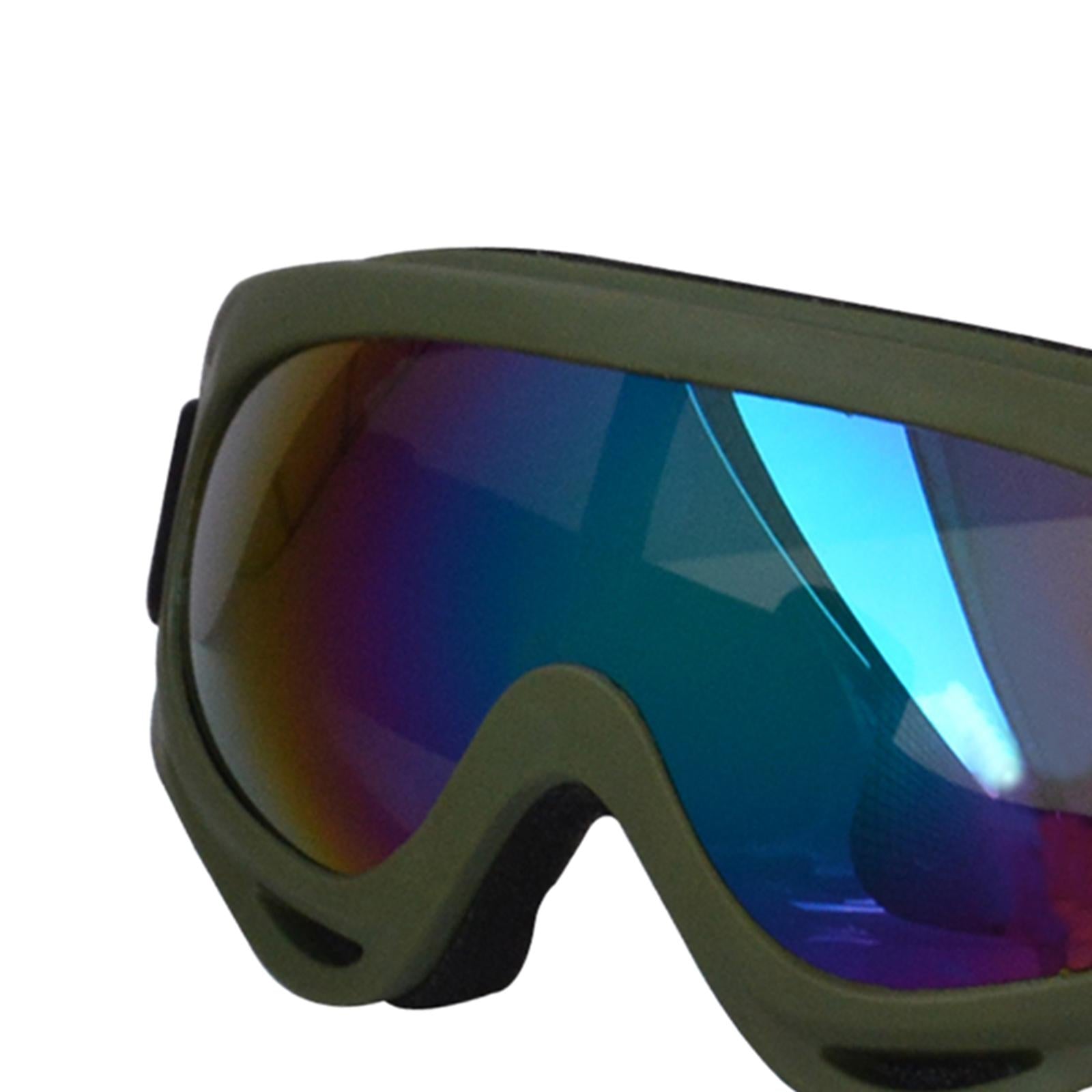Dog Glasses with Adjustable Strap Windproof Sun Glasses Eye Wear Pet Glasses Green