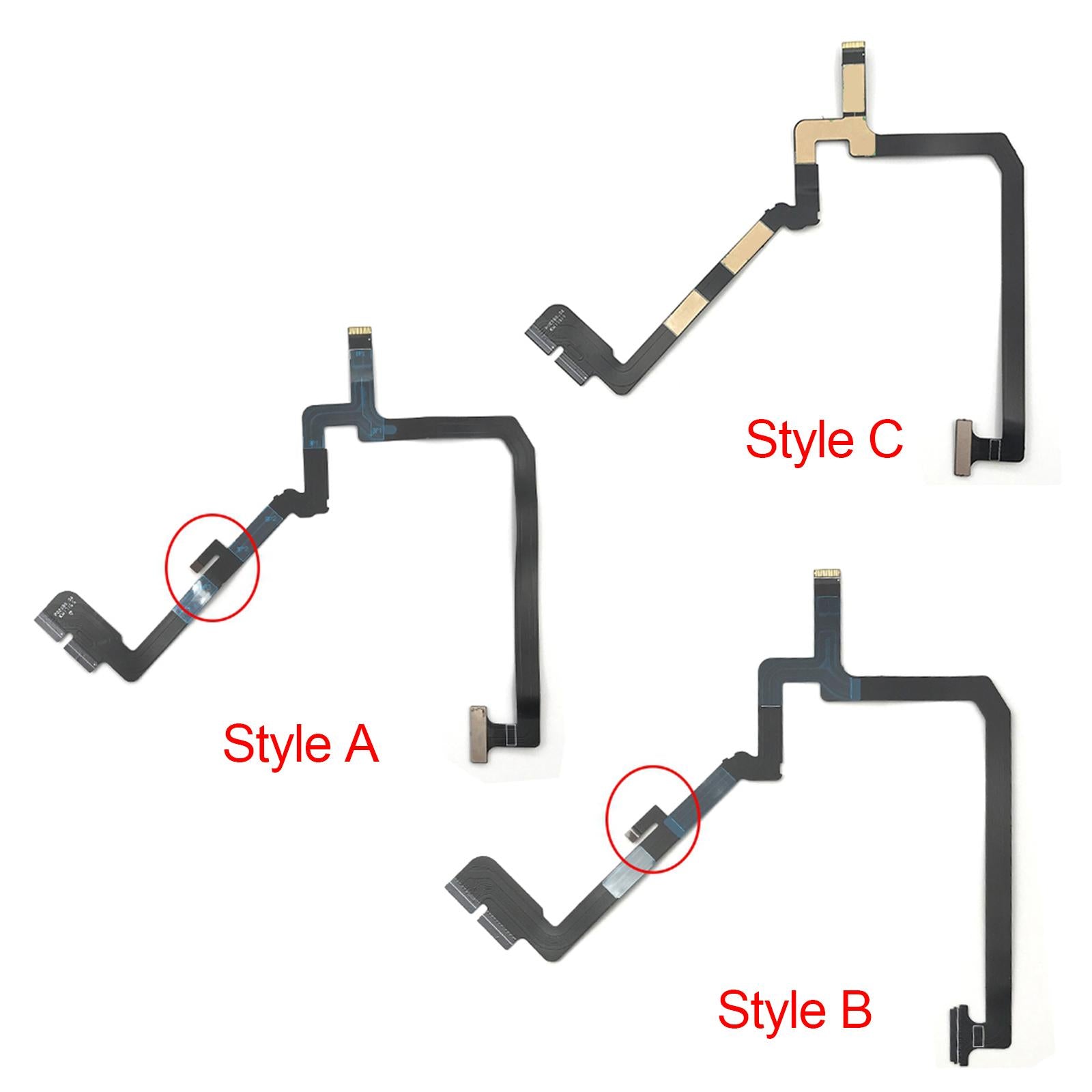 Gimbal Flex Cable Ribbon Durable Brass Flexible Flat Ribbon Cable Repair DIY Style A