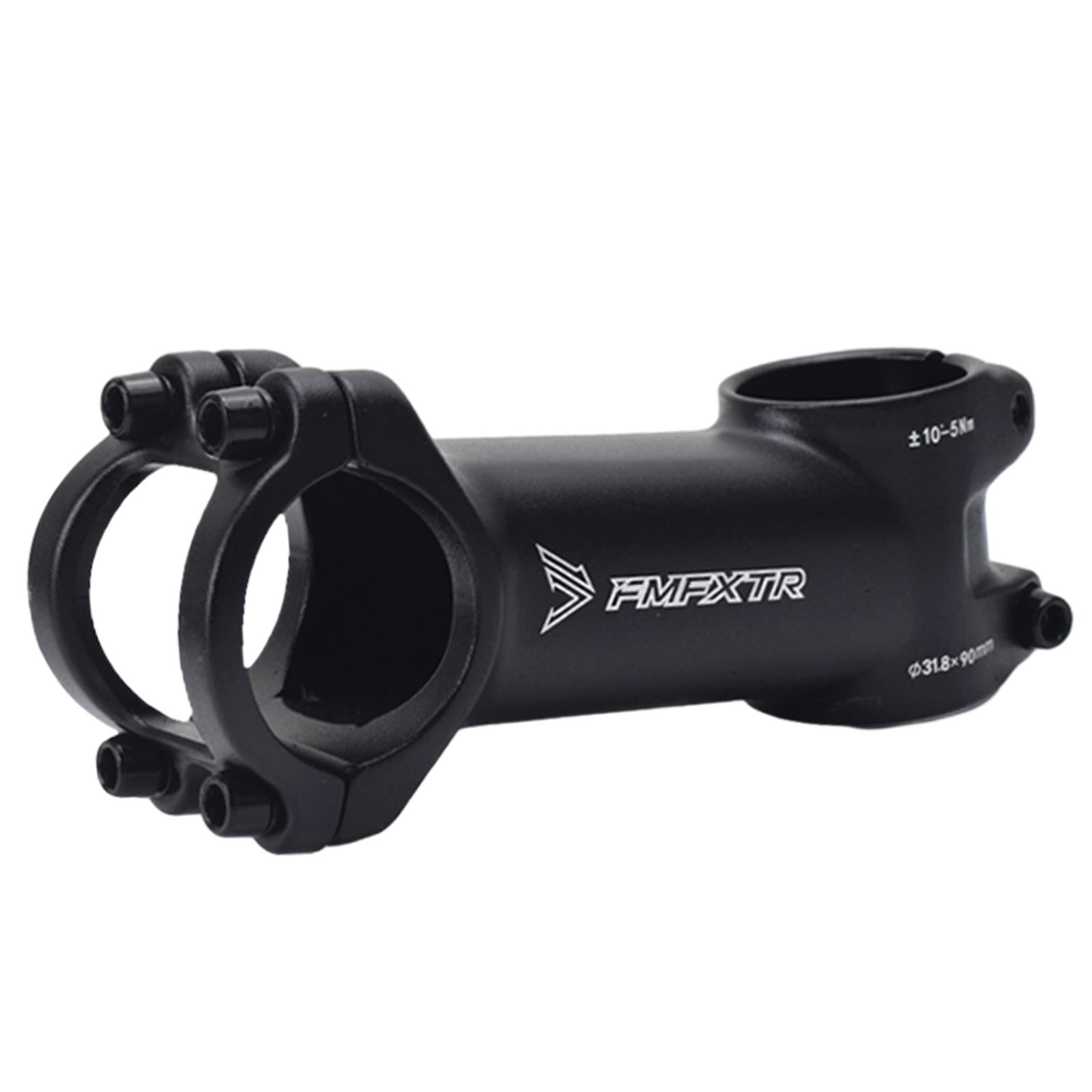 31.8mm Bike Stem Riser Extender for Downhill Bike Fixed Gear Cycle 80mm 10 degree