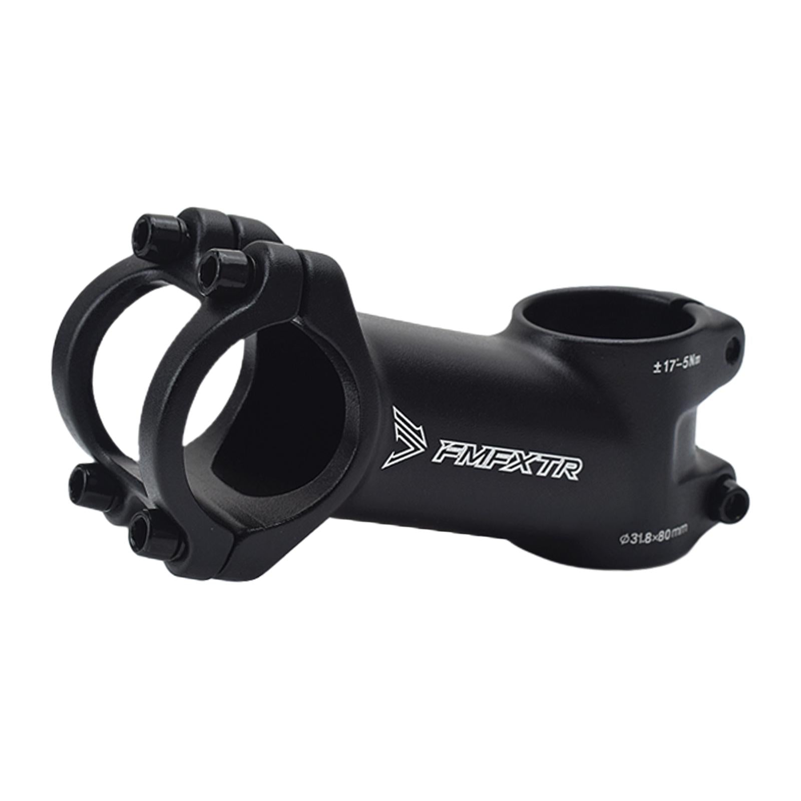 31.8mm Bike Stem Riser Extender for Downhill Bike Fixed Gear Cycle 80mm 17degree