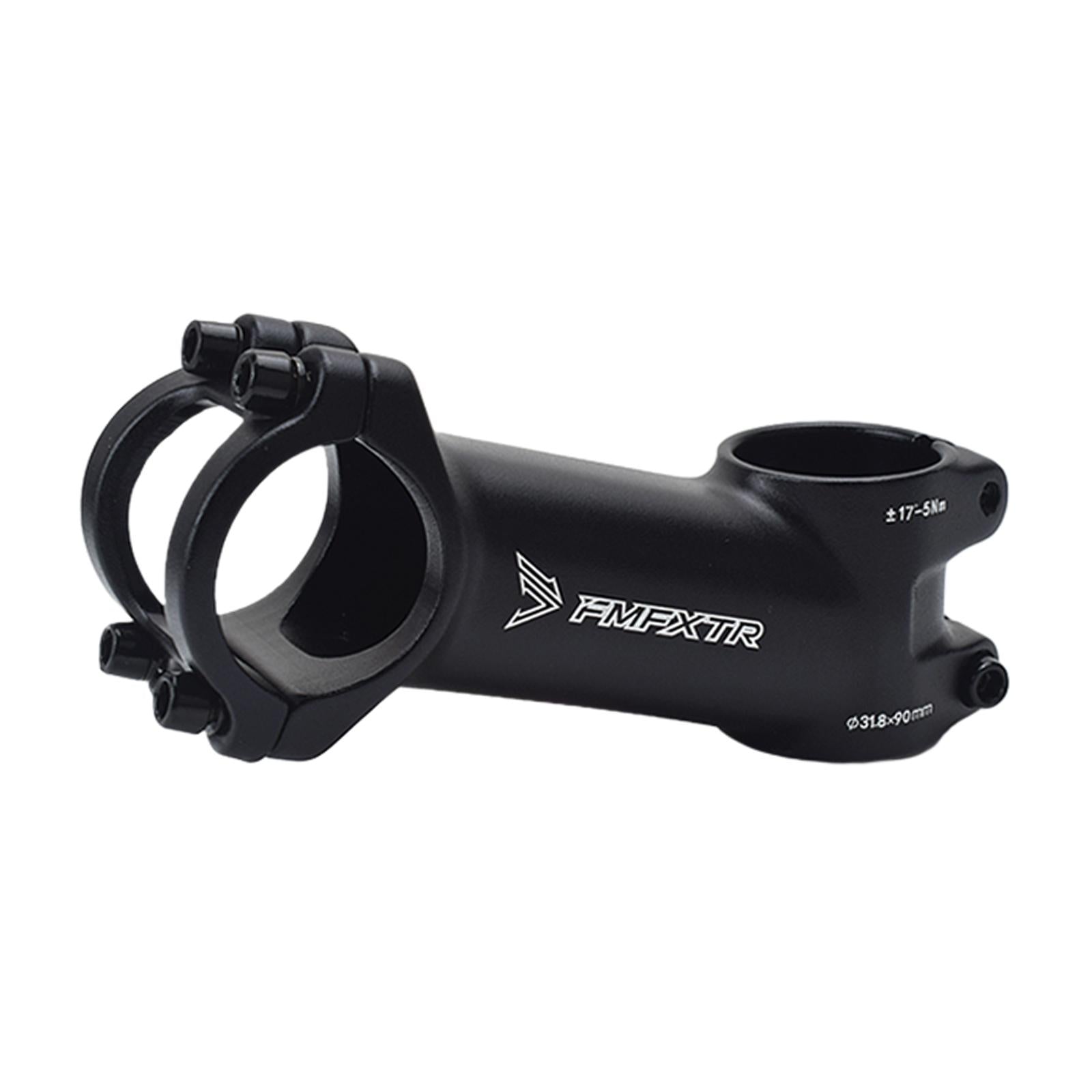 31.8mm Bike Stem Riser Extender for Downhill Bike Fixed Gear Cycle 90mm 17degree