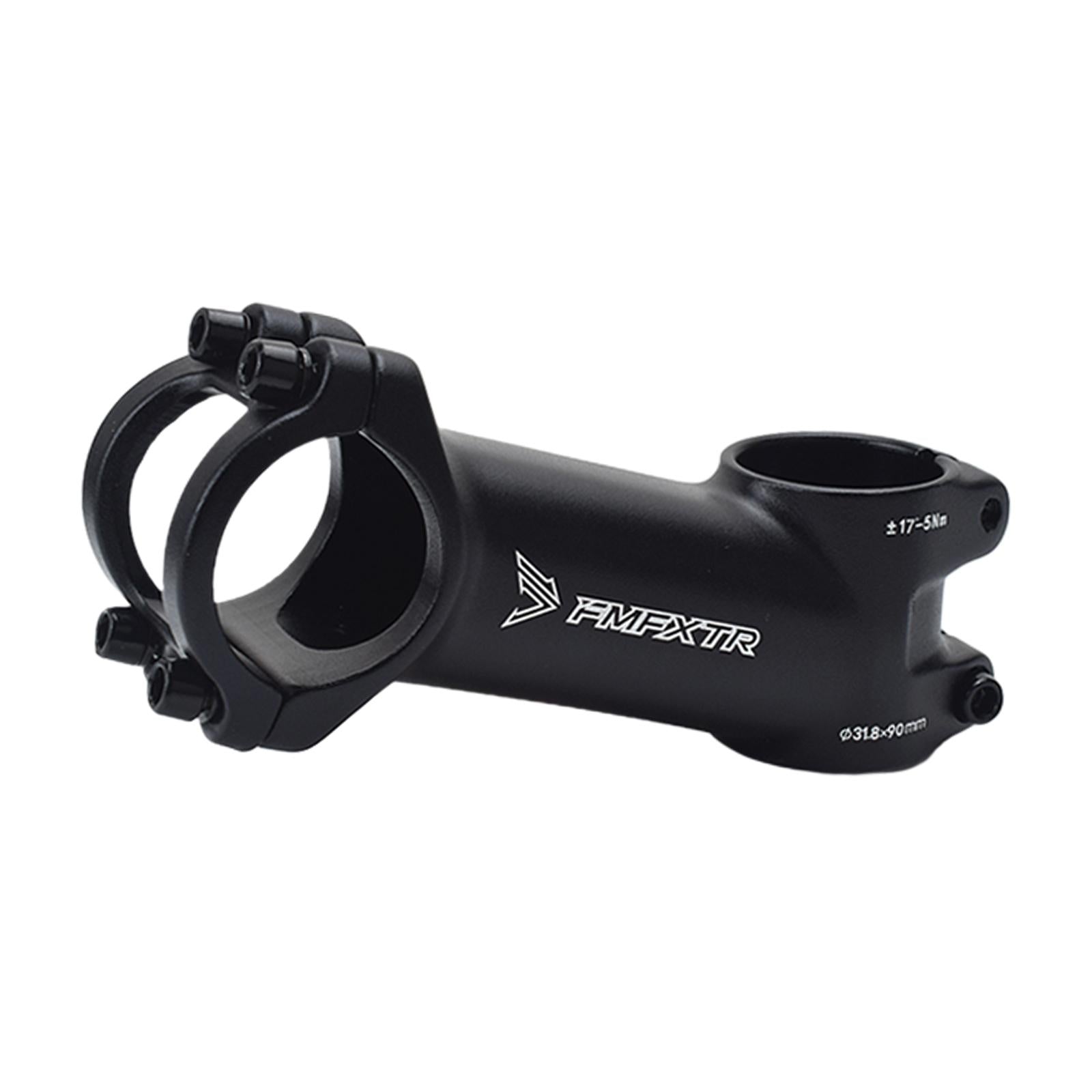 31.8mm Bike Stem Riser Extender for Downhill Bike Fixed Gear Cycle 90mm 17degree