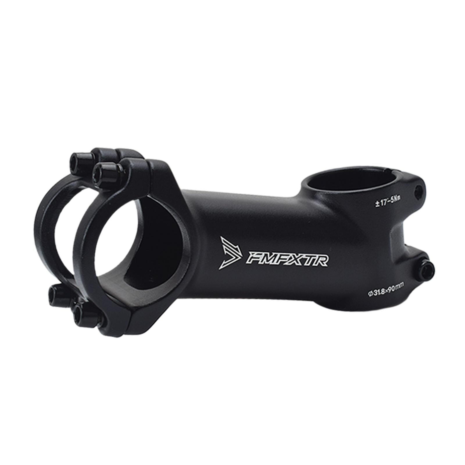31.8mm Bike Stem Riser Extender for Downhill Bike Fixed Gear Cycle 90mm 17degree