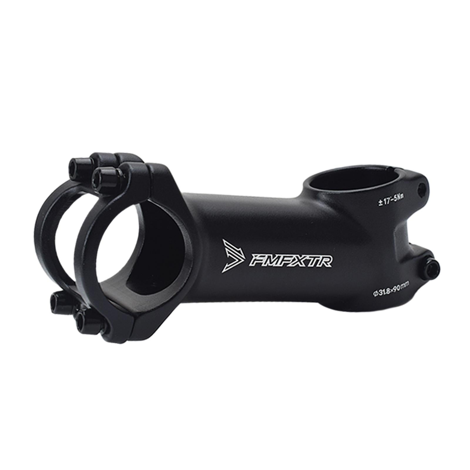 31.8mm Bike Stem Riser Extender for Downhill Bike Fixed Gear Cycle 90mm 17degree