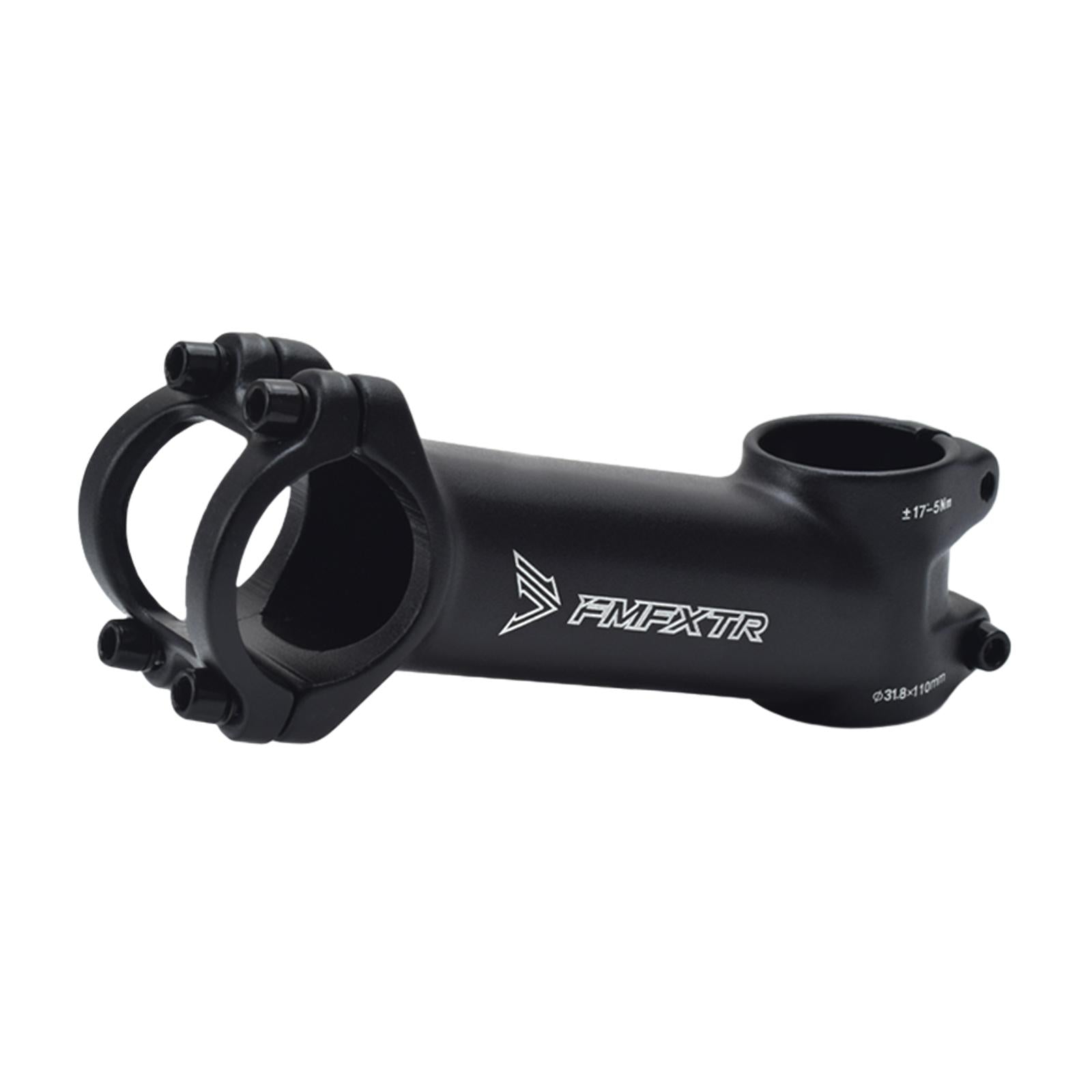 31.8mm Bike Stem Riser Extender for Downhill Bike Fixed Gear Cycle 110mm 17degree