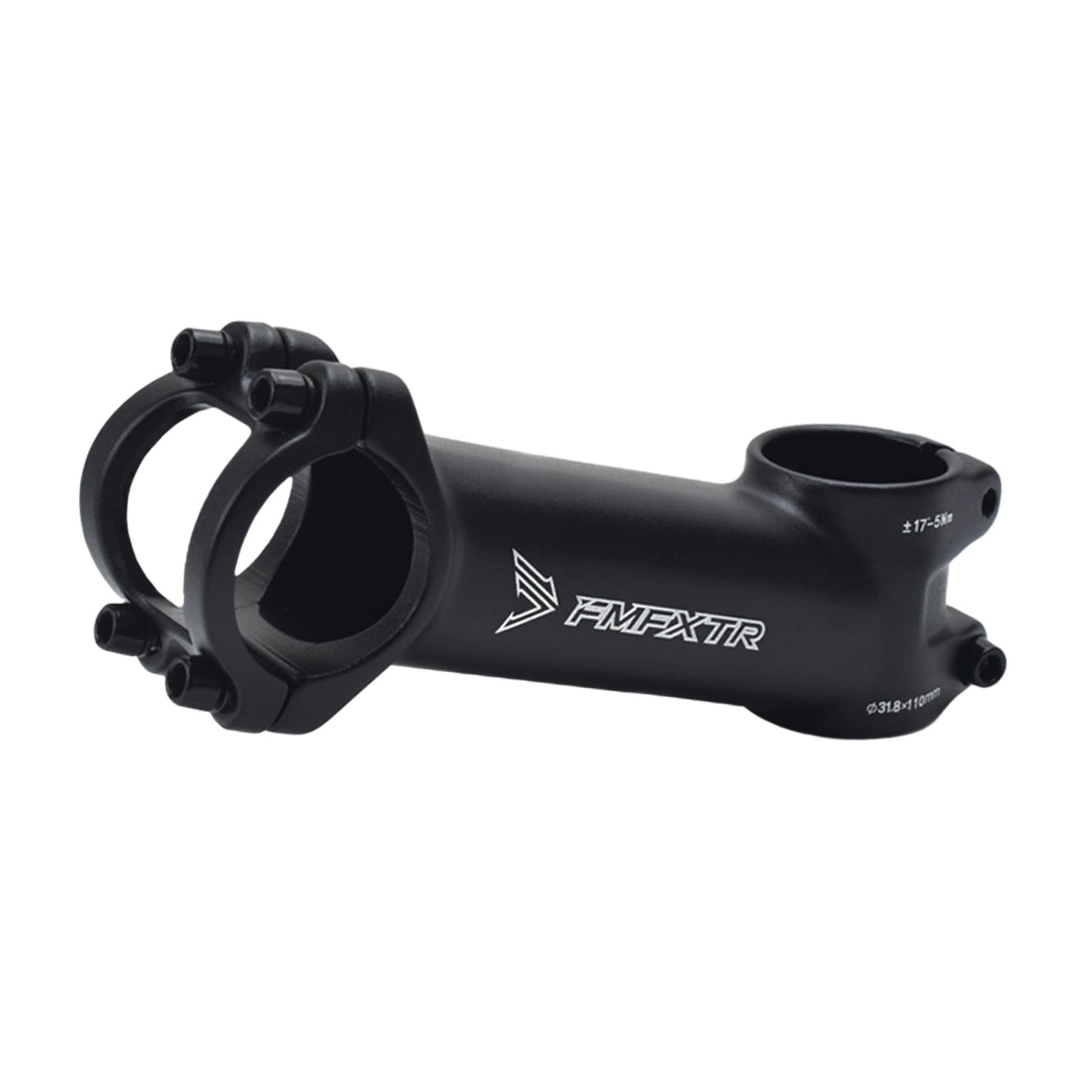 31.8mm Bike Stem Riser Extender for Downhill Bike Fixed Gear Cycle 110mm 17degree