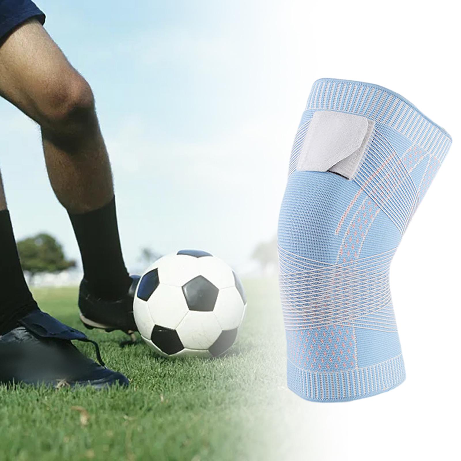 Knee Brace Non Slip Knee Protector Knee Pads for Workout Basketball Climbing M