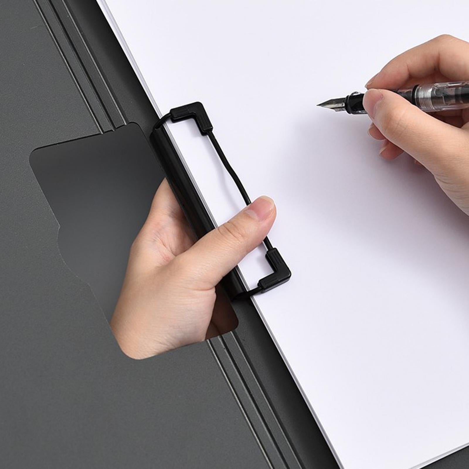 Clamp Binder Letter Multipurpose A4 Binder for Documents Test Paper Homework Vertical Green