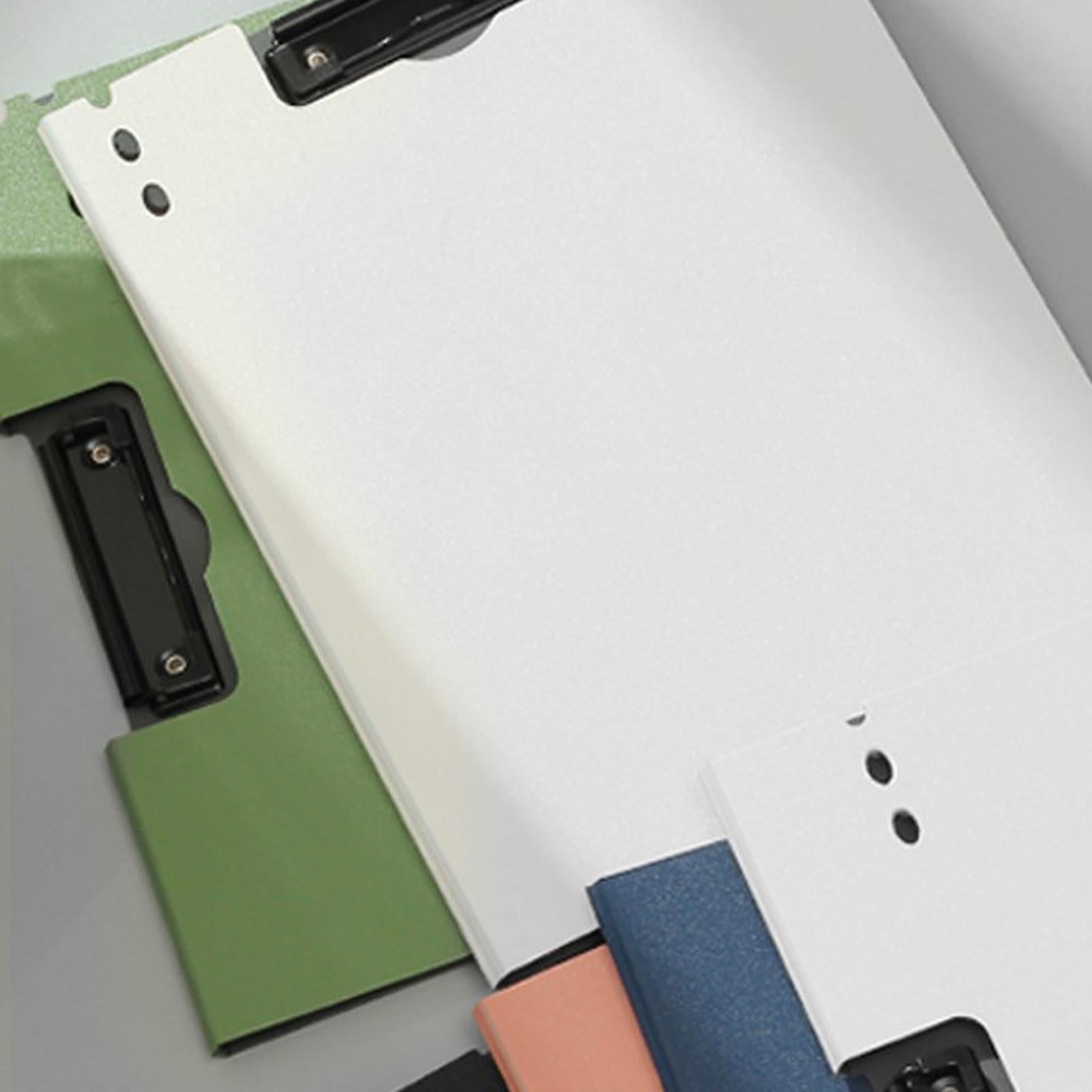 Clamp Binder Letter Multipurpose A4 Binder for Documents Test Paper Homework Horizontal Green