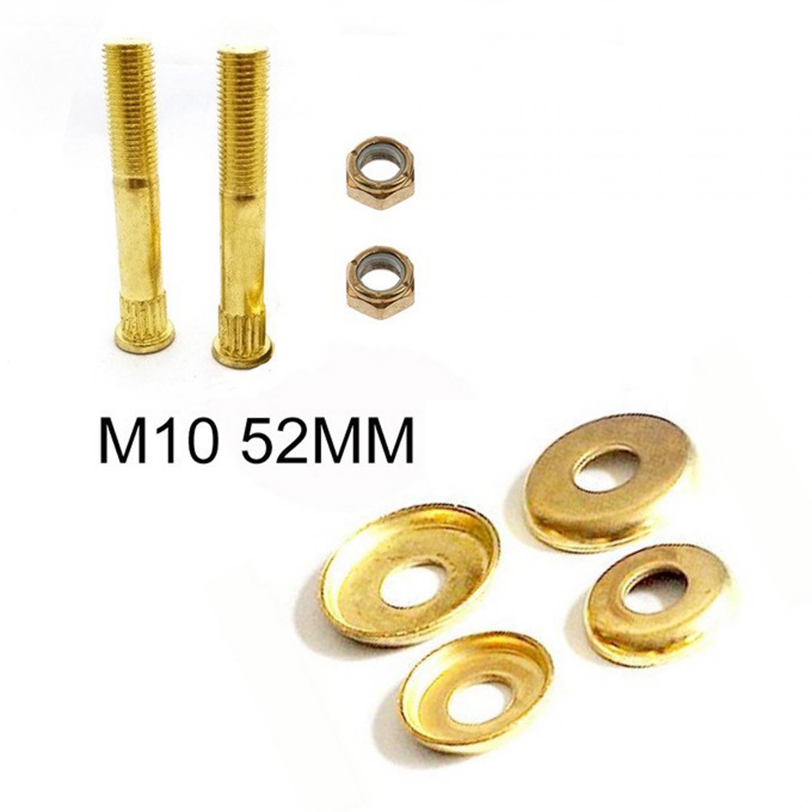 Skateboard Mounting Bolts Set Metal Skateboard Tool for Longboard Skateboard Screws 52mm