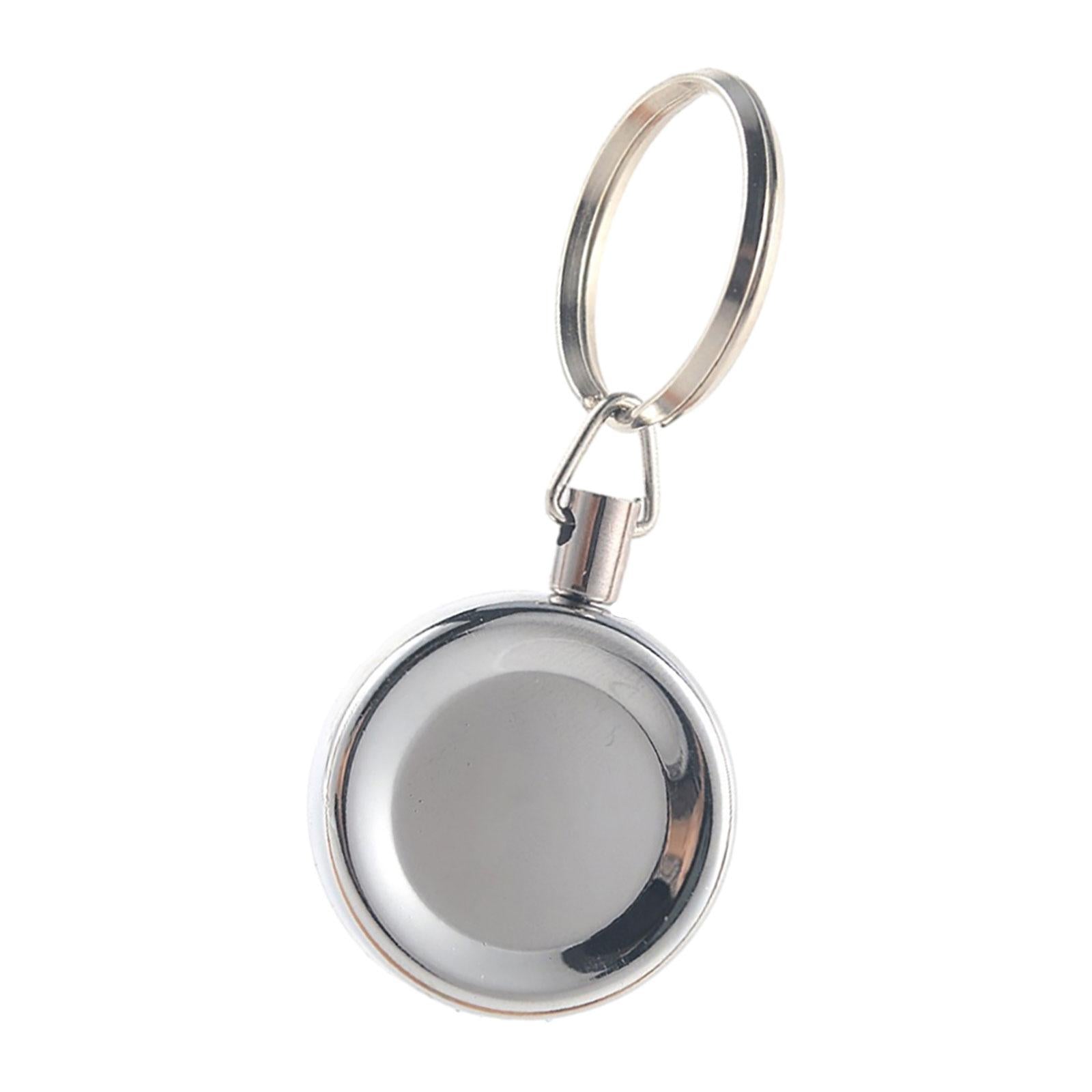 Retractable Keychain Portable Carabiner Key Chain for Hiking Fishing Outdoor