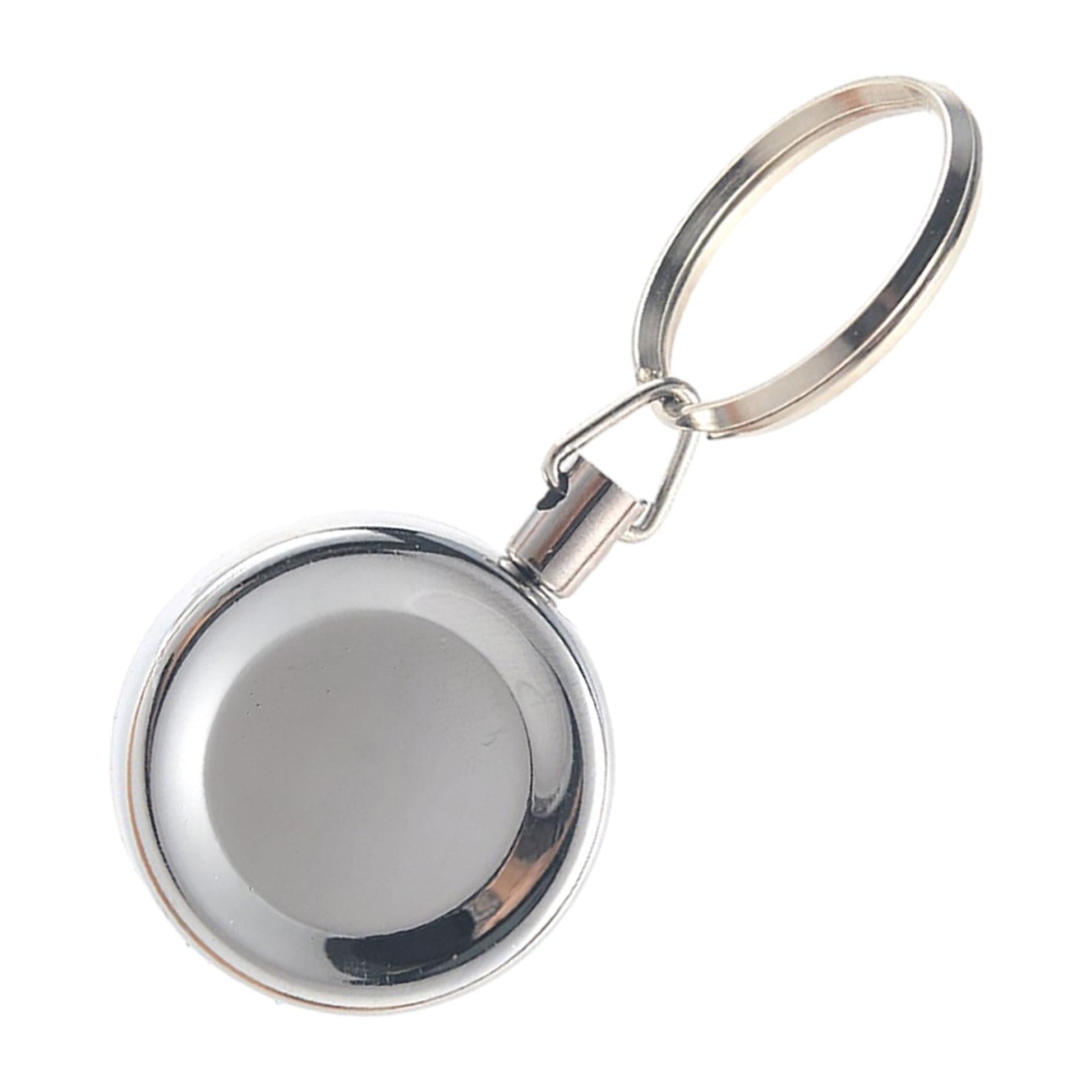 Retractable Keychain Portable Carabiner Key Chain for Hiking Fishing Outdoor