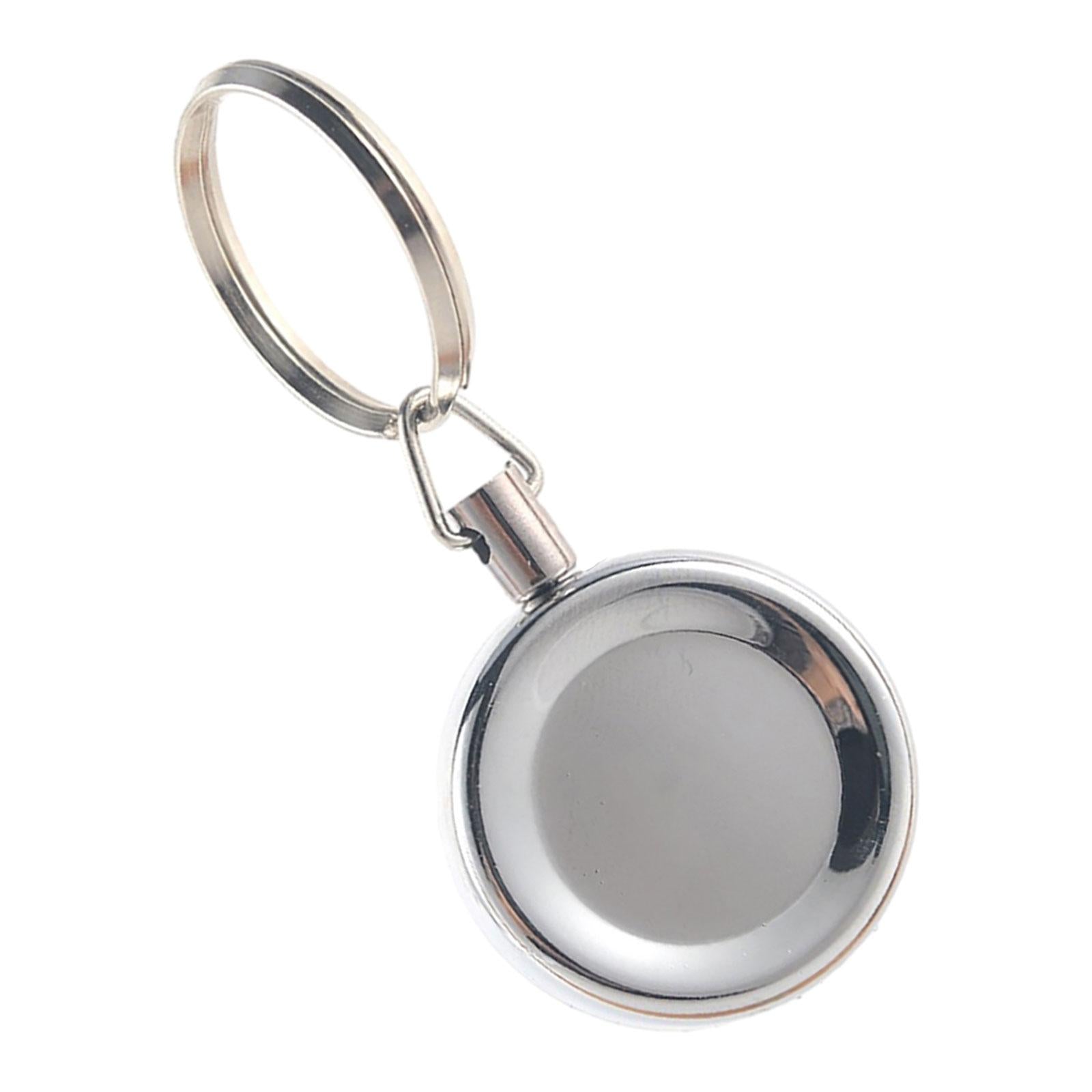 Retractable Keychain Portable Carabiner Key Chain for Hiking Fishing Outdoor