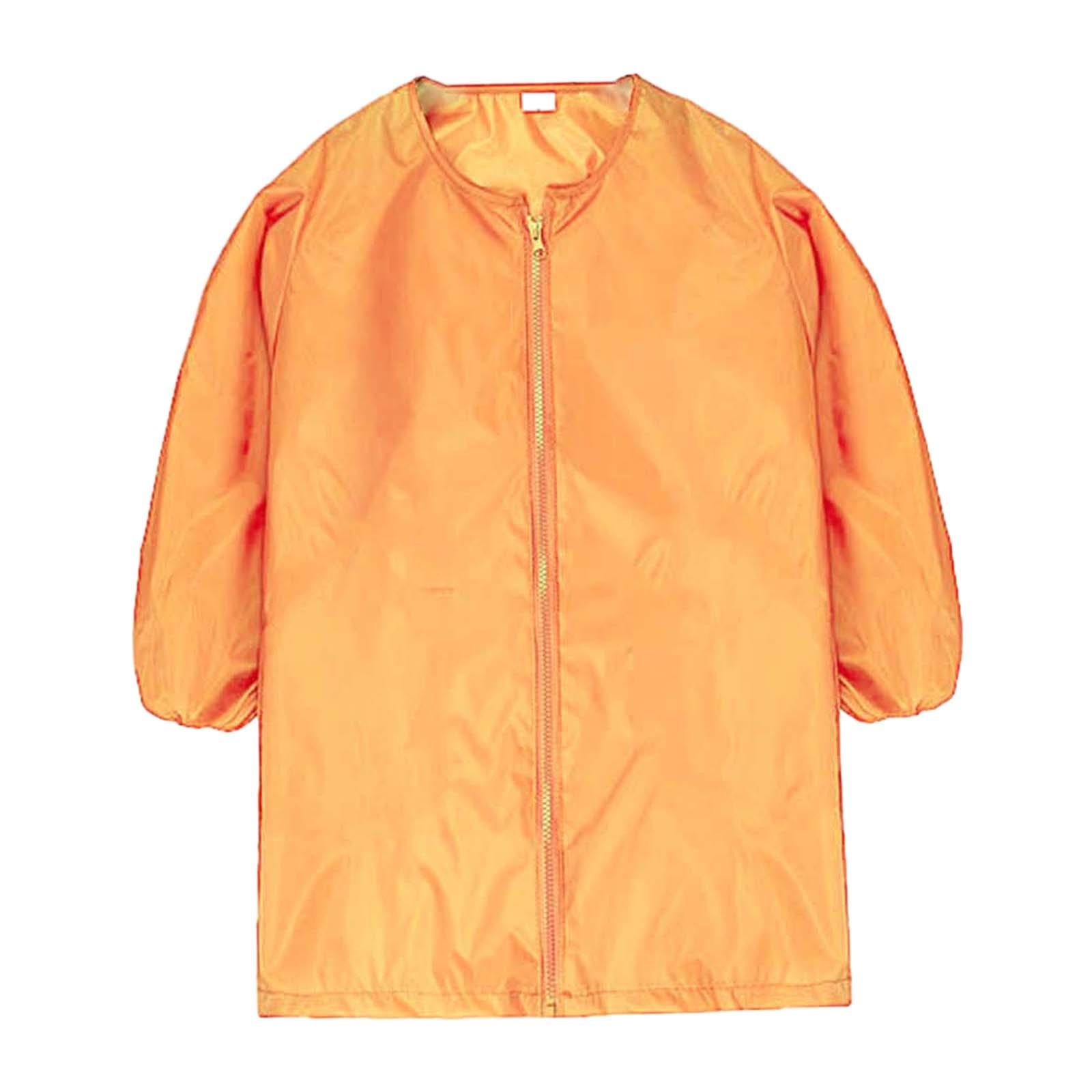 Art Craft Apron Breathable Kids Painting Smock for Painting Cooking Handwork L