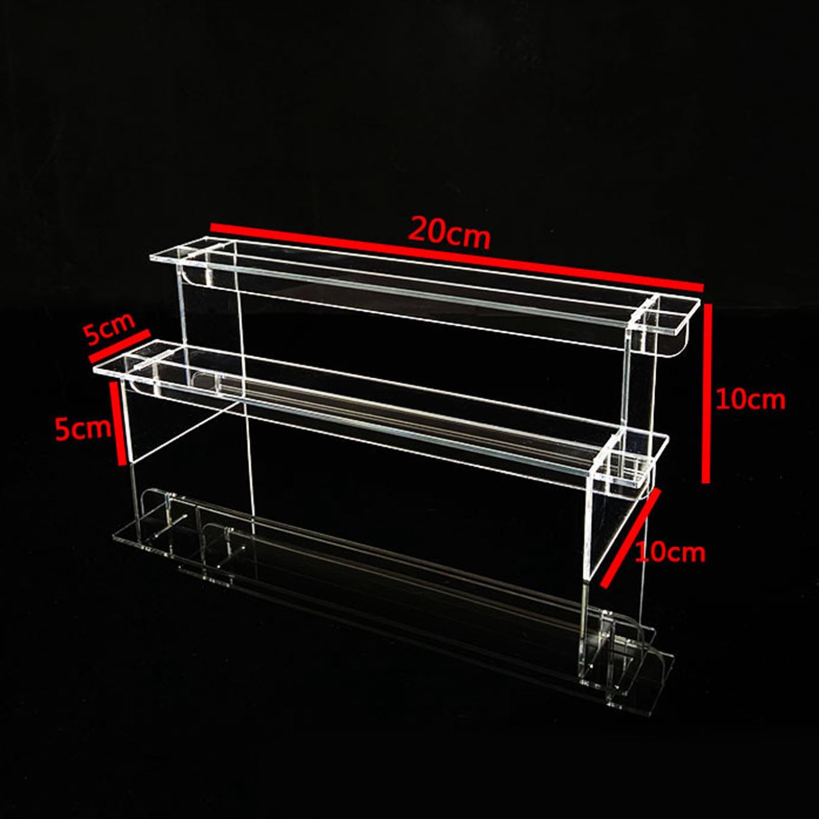 Acrylic Shelf Display Shelves Dessert Cake Stand for Cosmetic Dessert Figure 2 Tier