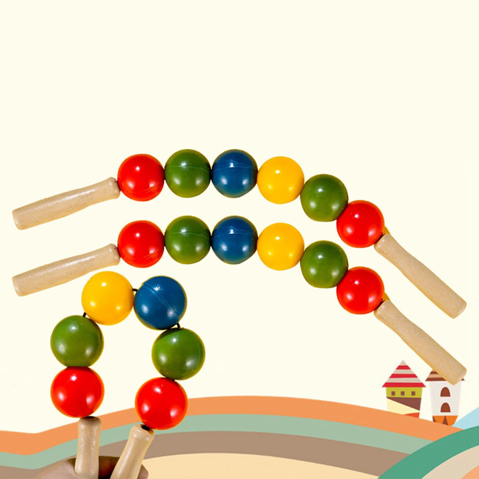 Kids Pull Ball Game Kids Gifts Kindergarten Sports Toys Hand Pull Ball