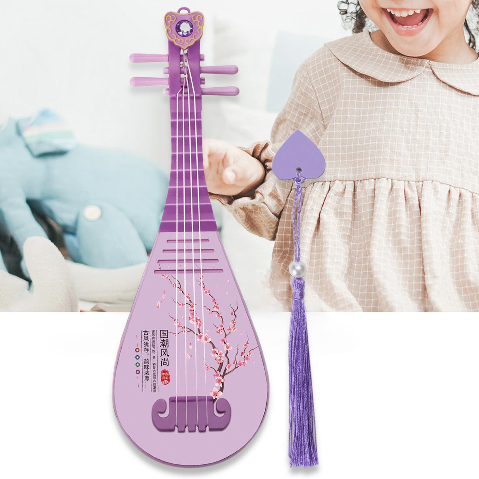 Simulation Electric Pipa Can Play for Beginners Birthday Gift Girls and Boys