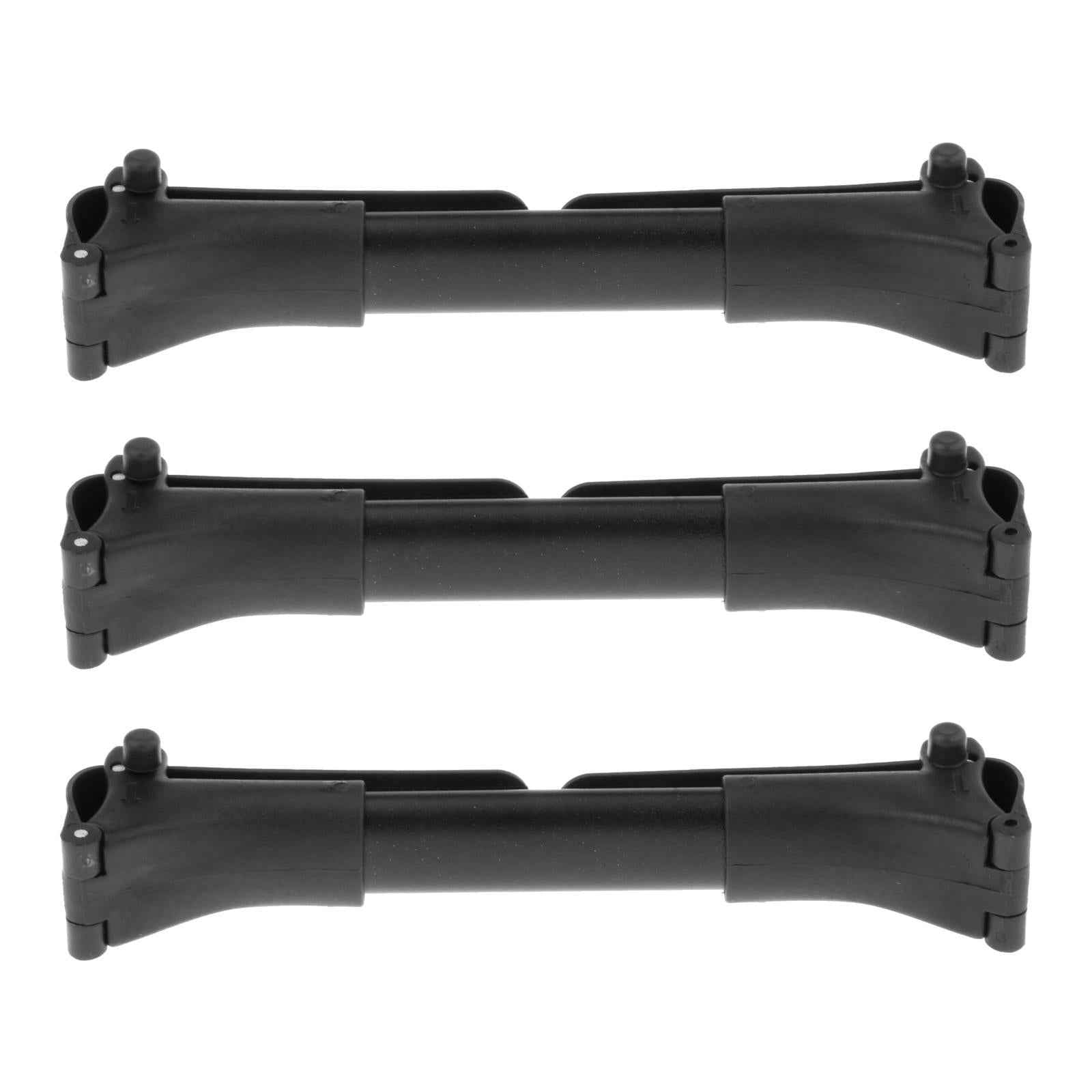 3 Pieces Twin Stroller Connector Safety Adjustable for Infant Cart Accessory Universal