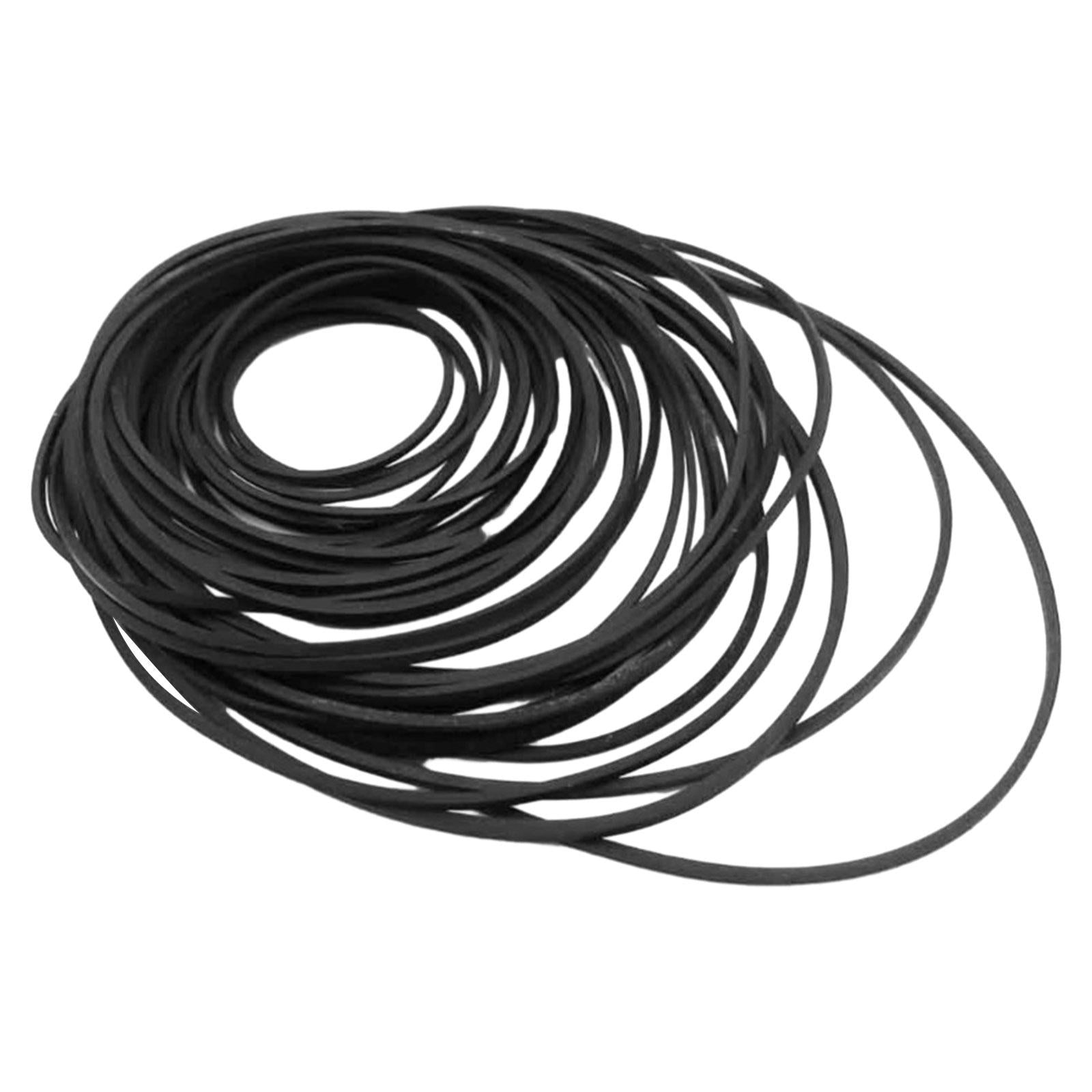 2x28x Pulley Rubber Band Transmission Belt for Module Car DIY Model Toy Robots
