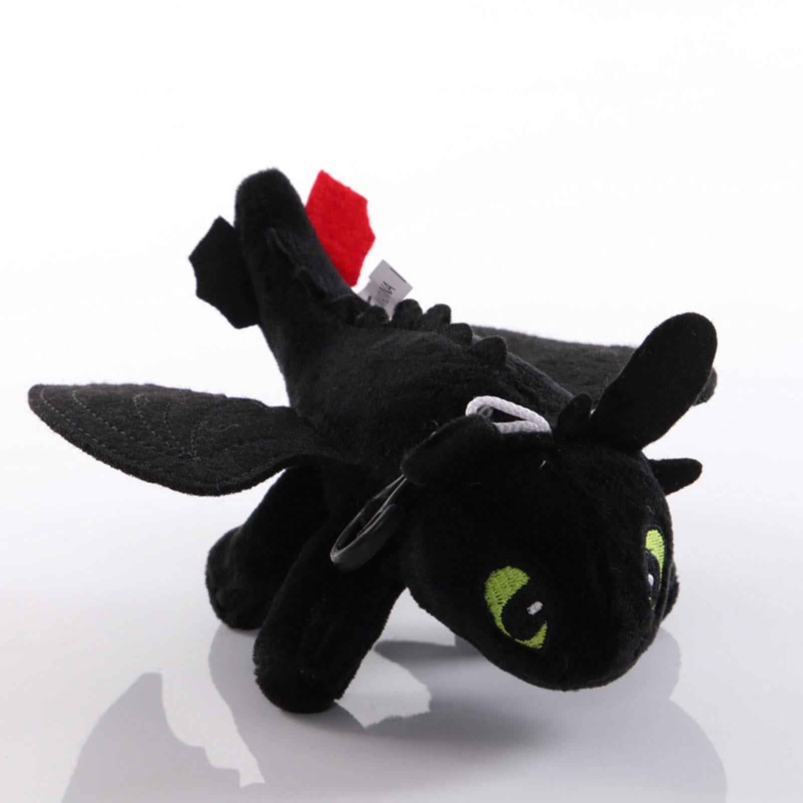 How to Train Your Dragon Plush Toy Cute for Girls Boys Kids Children Ages 4+ black 20cm