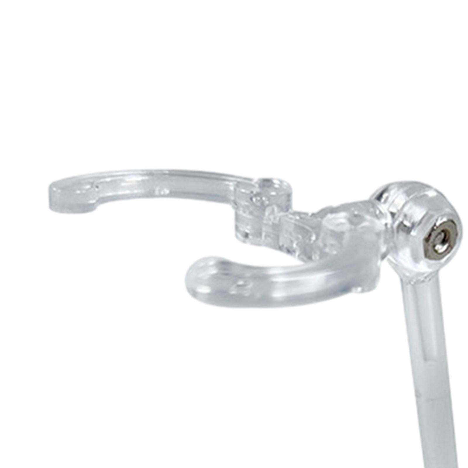 2xAction Bases Holder Sturdy Support DIY Model Support Stand for 6'' Doll clear