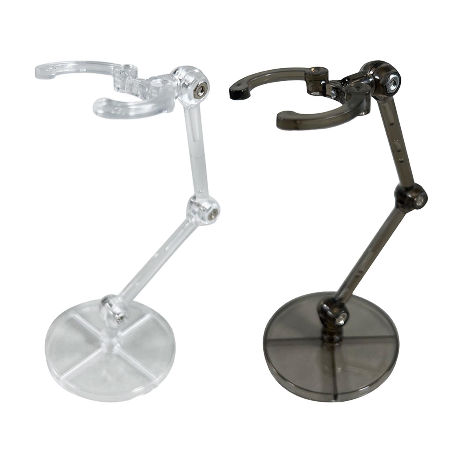 3xAction Bases Holder Sturdy Support DIY Model Support Stand for 6'' Doll clear