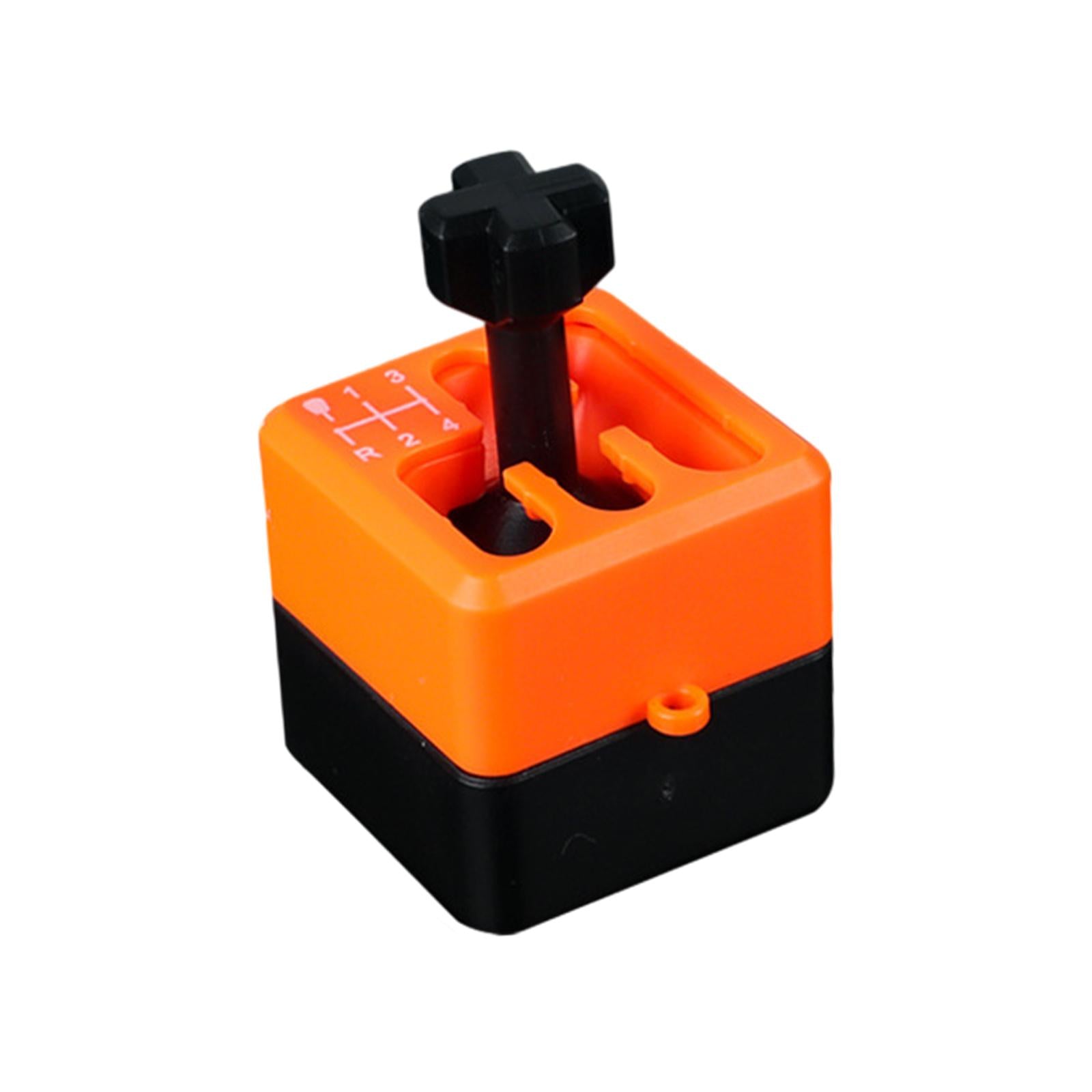 4xGearbox Shifter Keychain Small Car Shifter Keyring for Daddy Kids and Adults Orange
