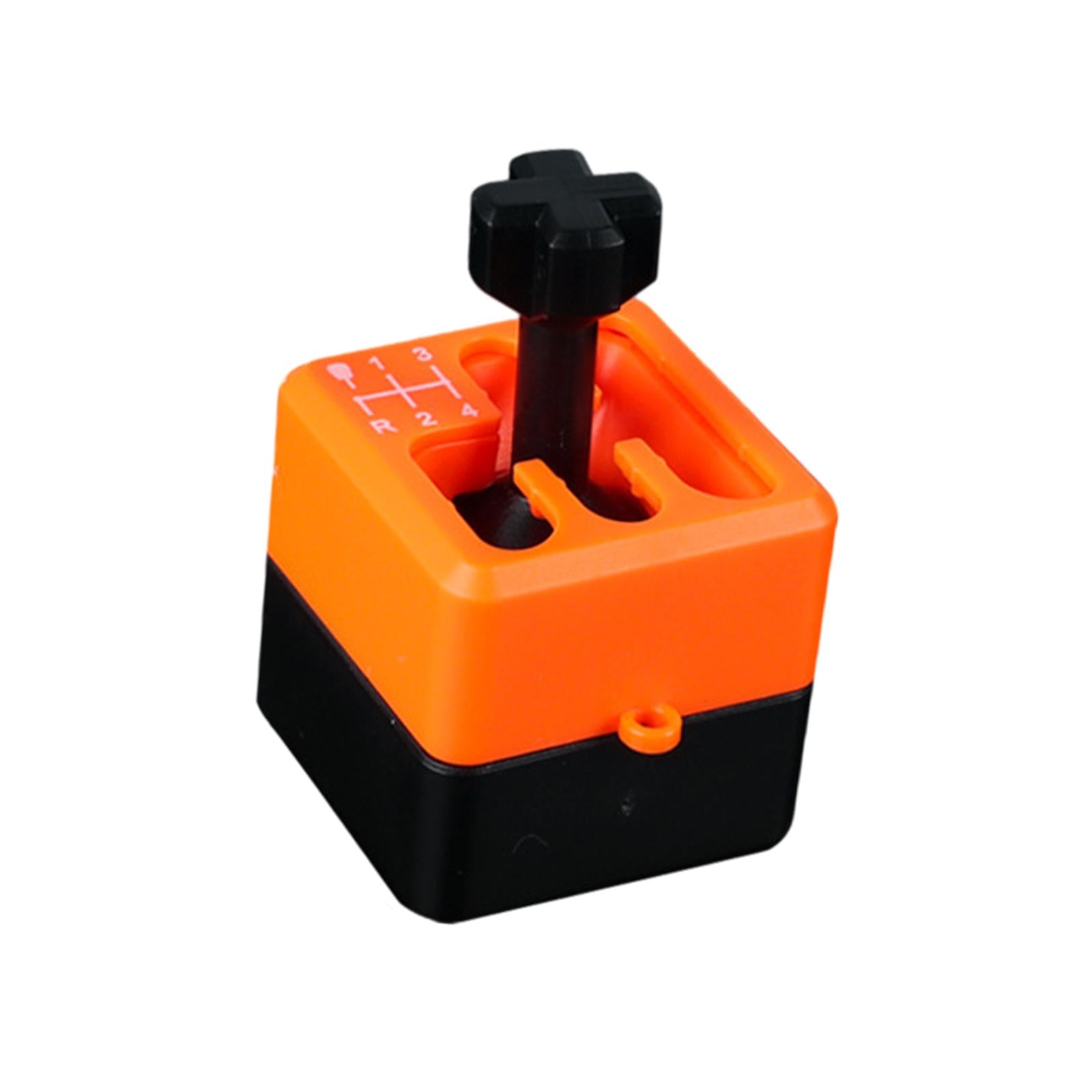 4xGearbox Shifter Keychain Small Car Shifter Keyring for Daddy Kids and Adults Orange