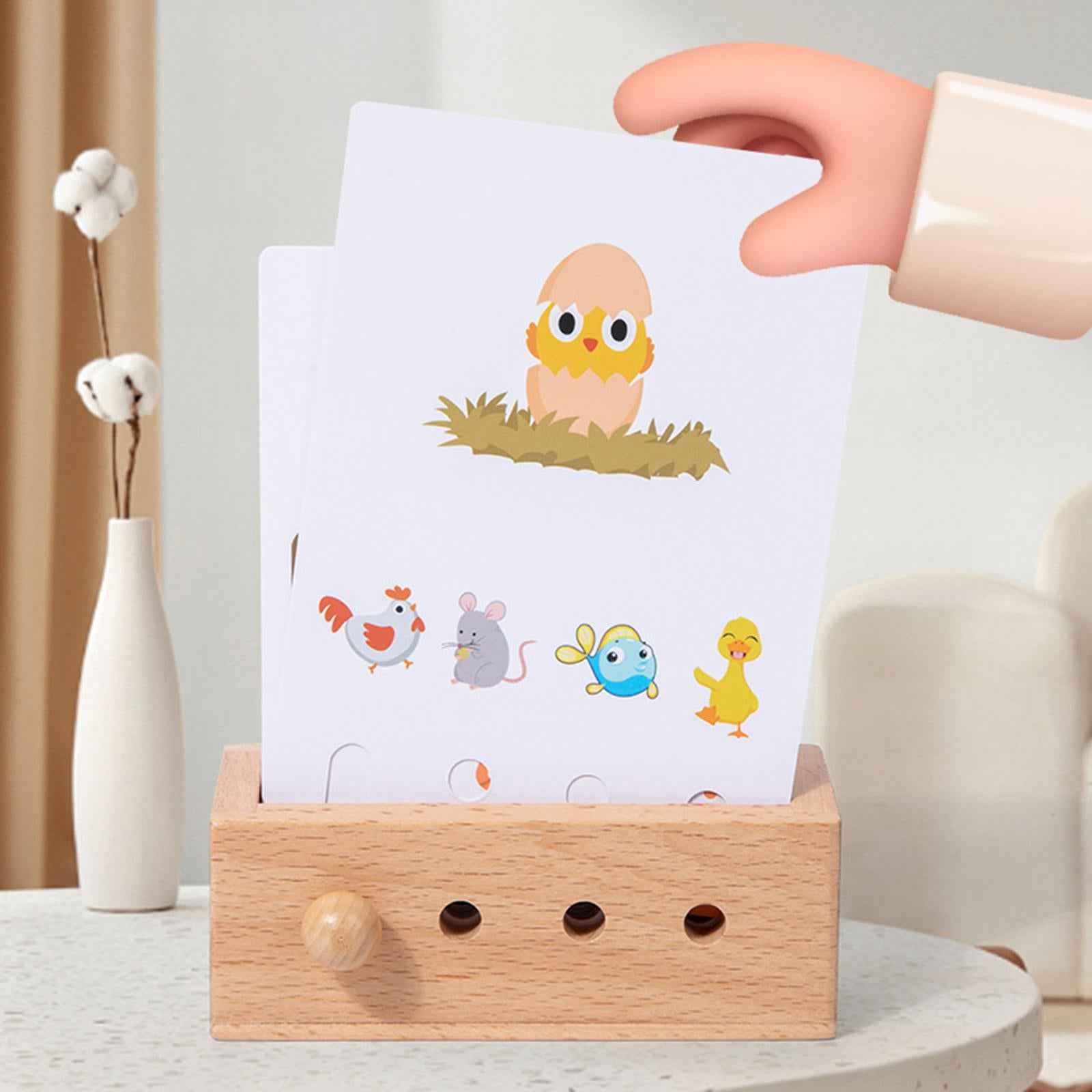 Flash Cards Match Toys Memory Training Preschool Activity for Kids Preschool