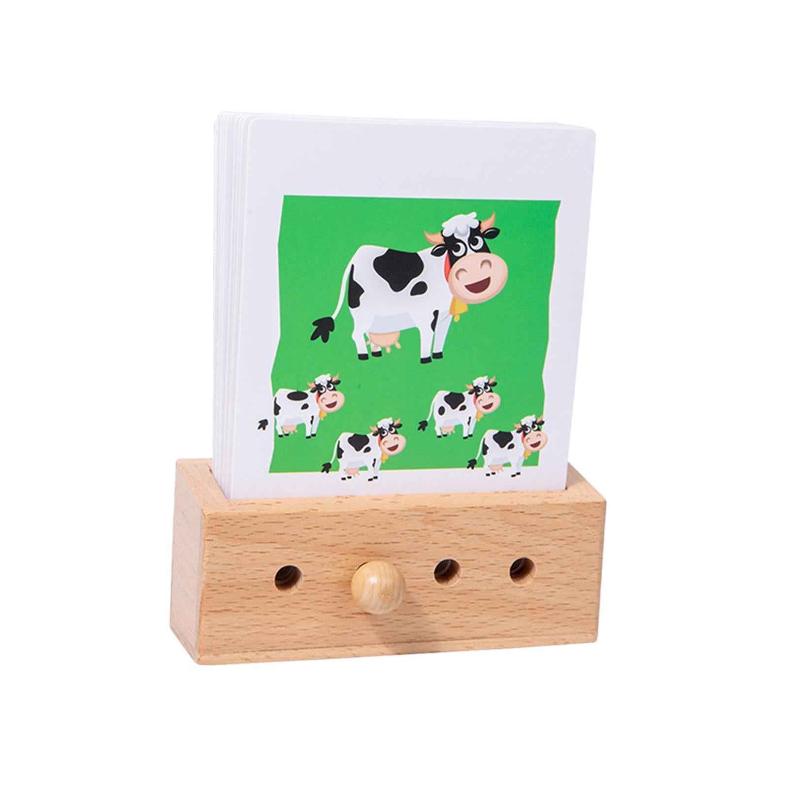 Flash Cards Match Toys Memory Training Preschool Activity for Kids Preschool