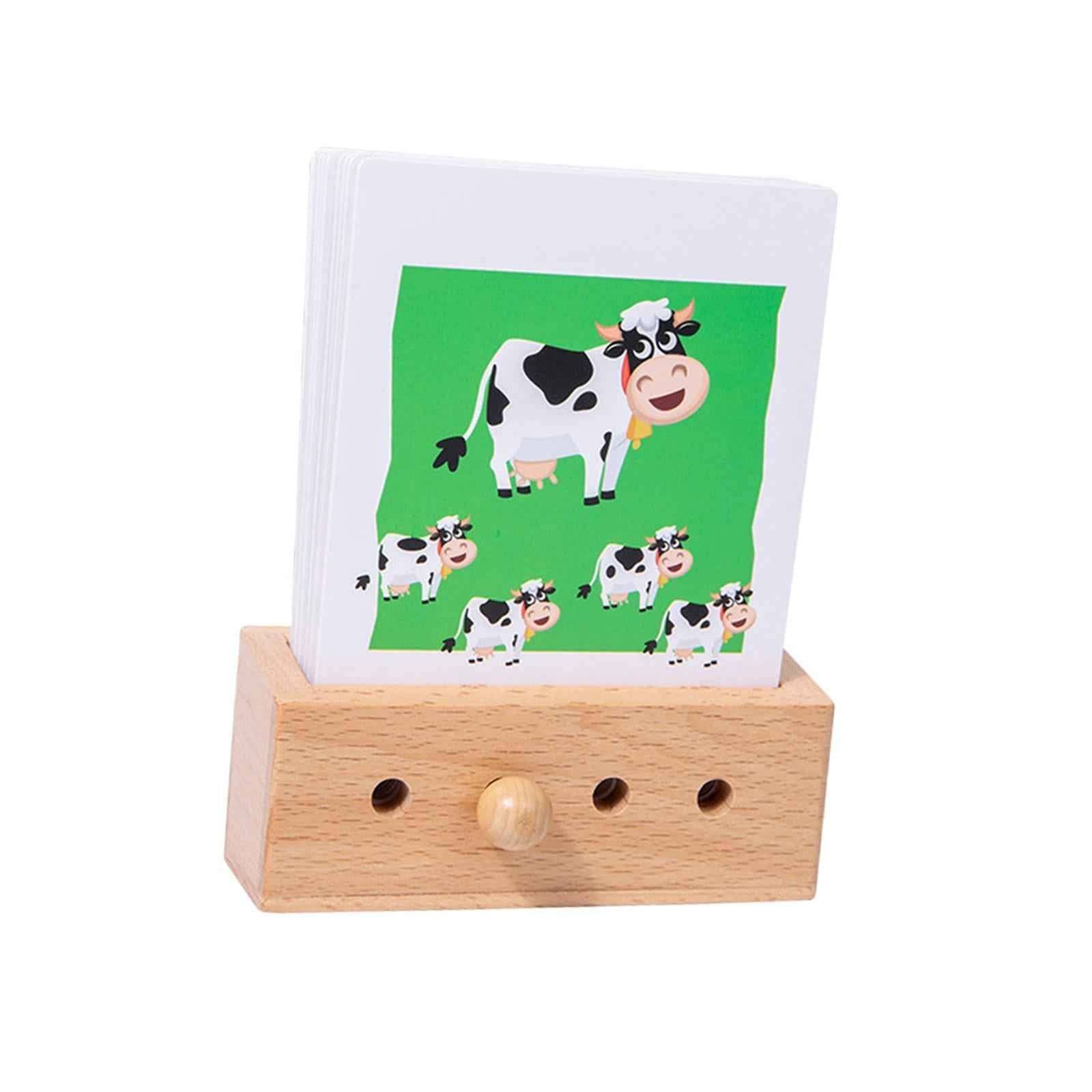 Flash Cards Match Toys Memory Training Preschool Activity for Kids Preschool