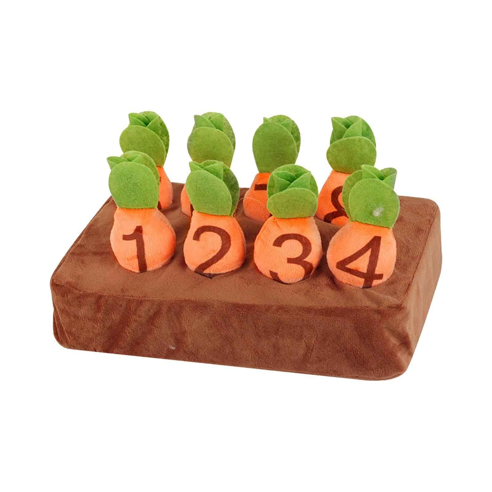 Carrot Plush Stuffed Toy Radishes Carrot Plush Toy for Subtraction Preschool