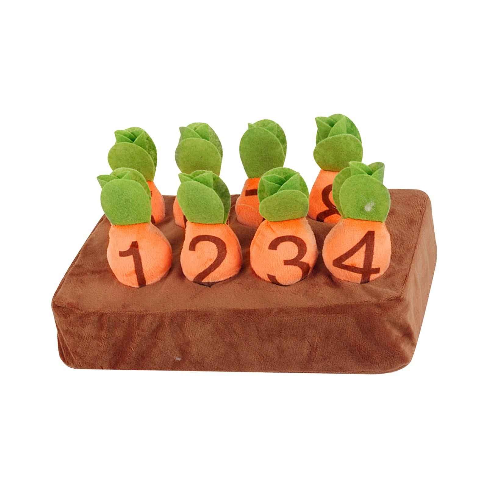 Carrot Plush Stuffed Toy Radishes Carrot Plush Toy for Subtraction Preschool