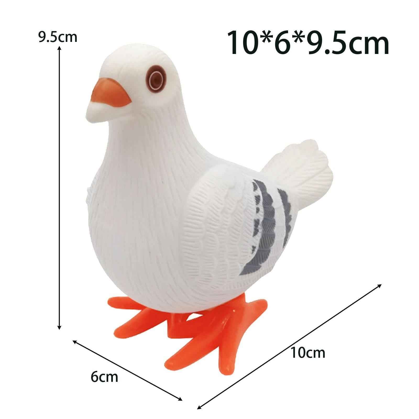 Pigeon Wind Up Toy Goody Bag Fillers Jumping for Children Kids Random Color