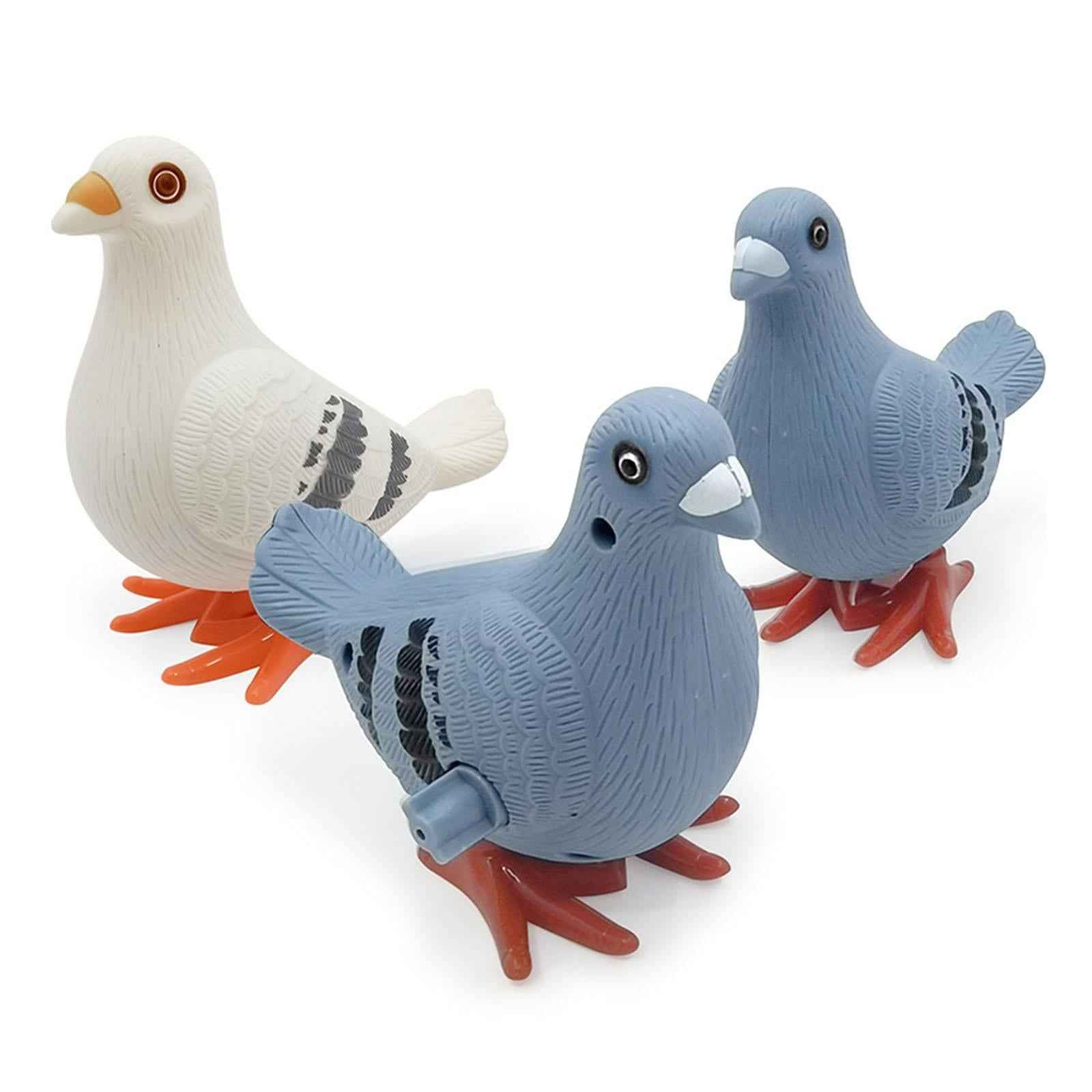 Pigeon Wind Up Toy Goody Bag Fillers Jumping for Children Kids Random Color