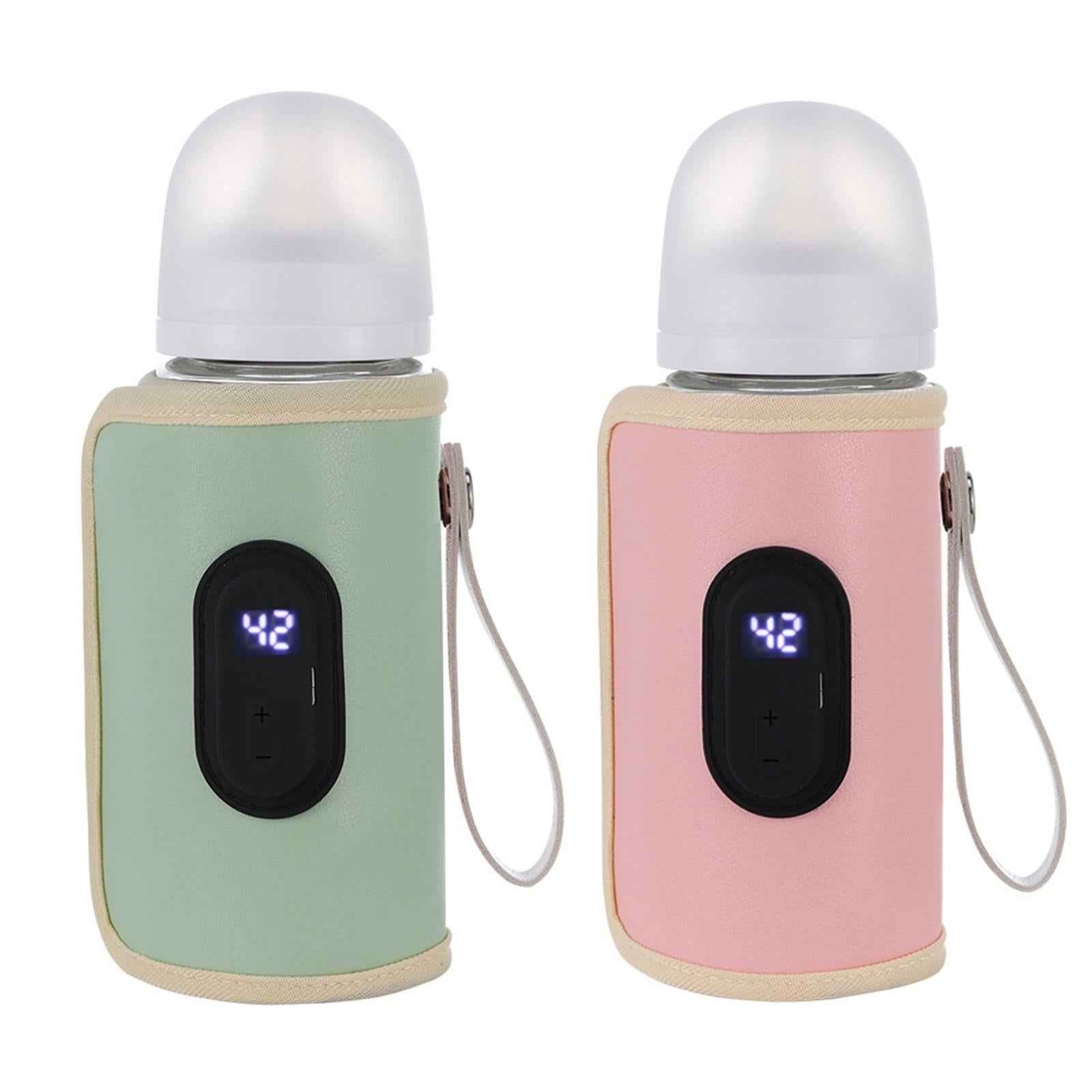 Portable Bottle Warmer Milk Breast Milk Bottle Heater for Business Trip Home green
