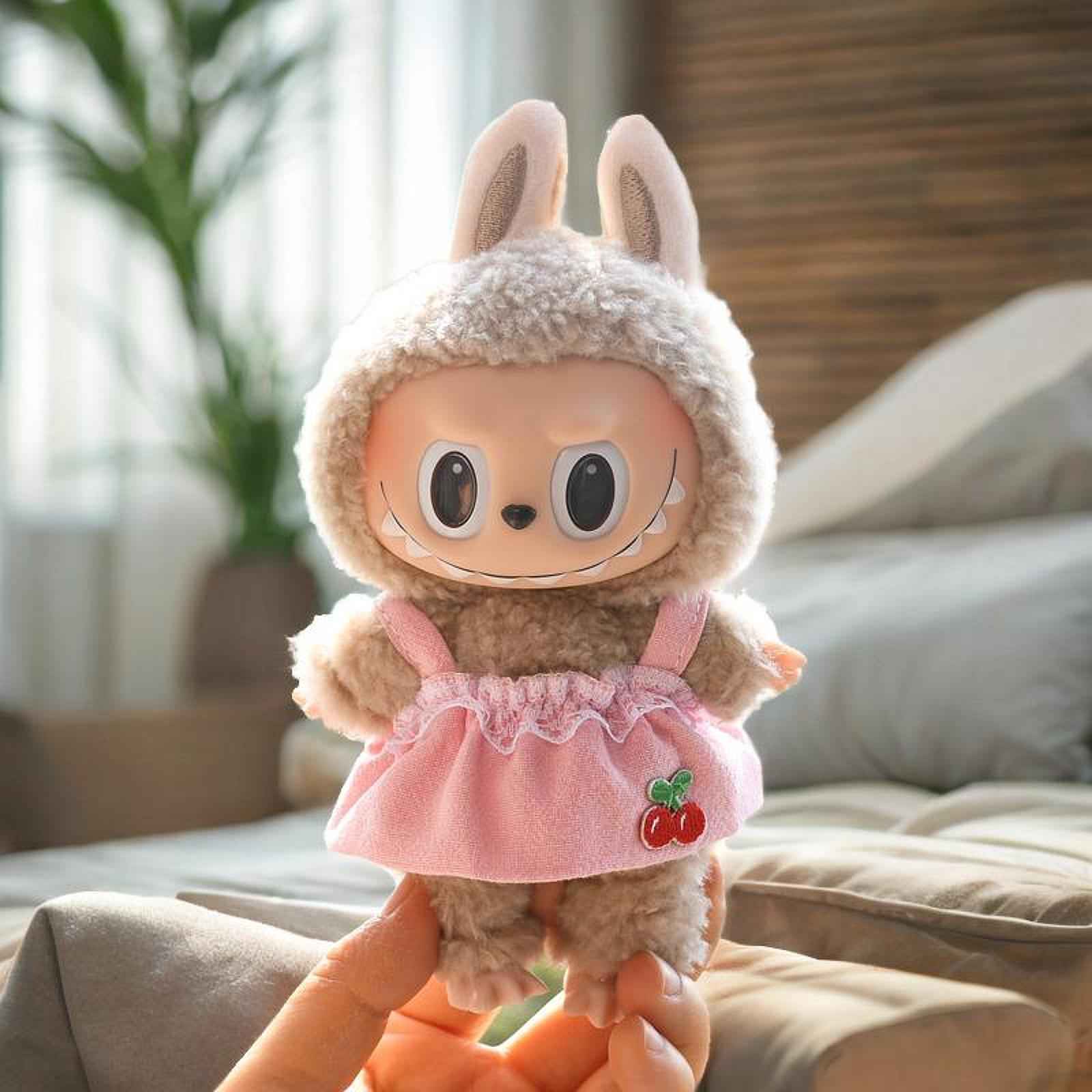 Plush Doll Dress Clothing DIY Hands on Make Your Own Dolls for 6.69inch Doll