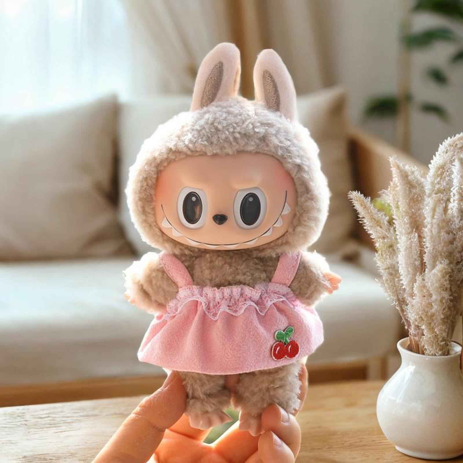 Plush Doll Dress Clothing DIY Hands on Make Your Own Dolls for 6.69inch Doll