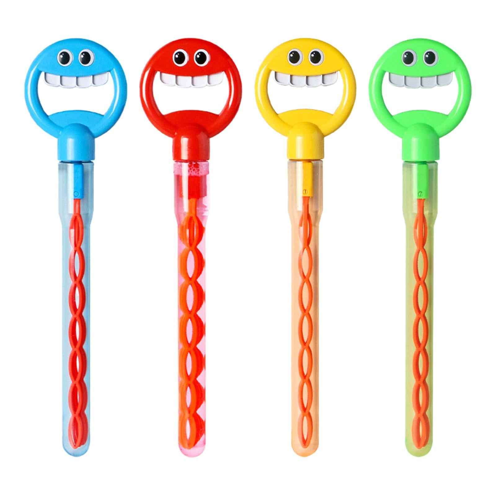 Bubble Wands Outdoor Refill Party Favors Activity Indoor Bubble Sticks Blue
