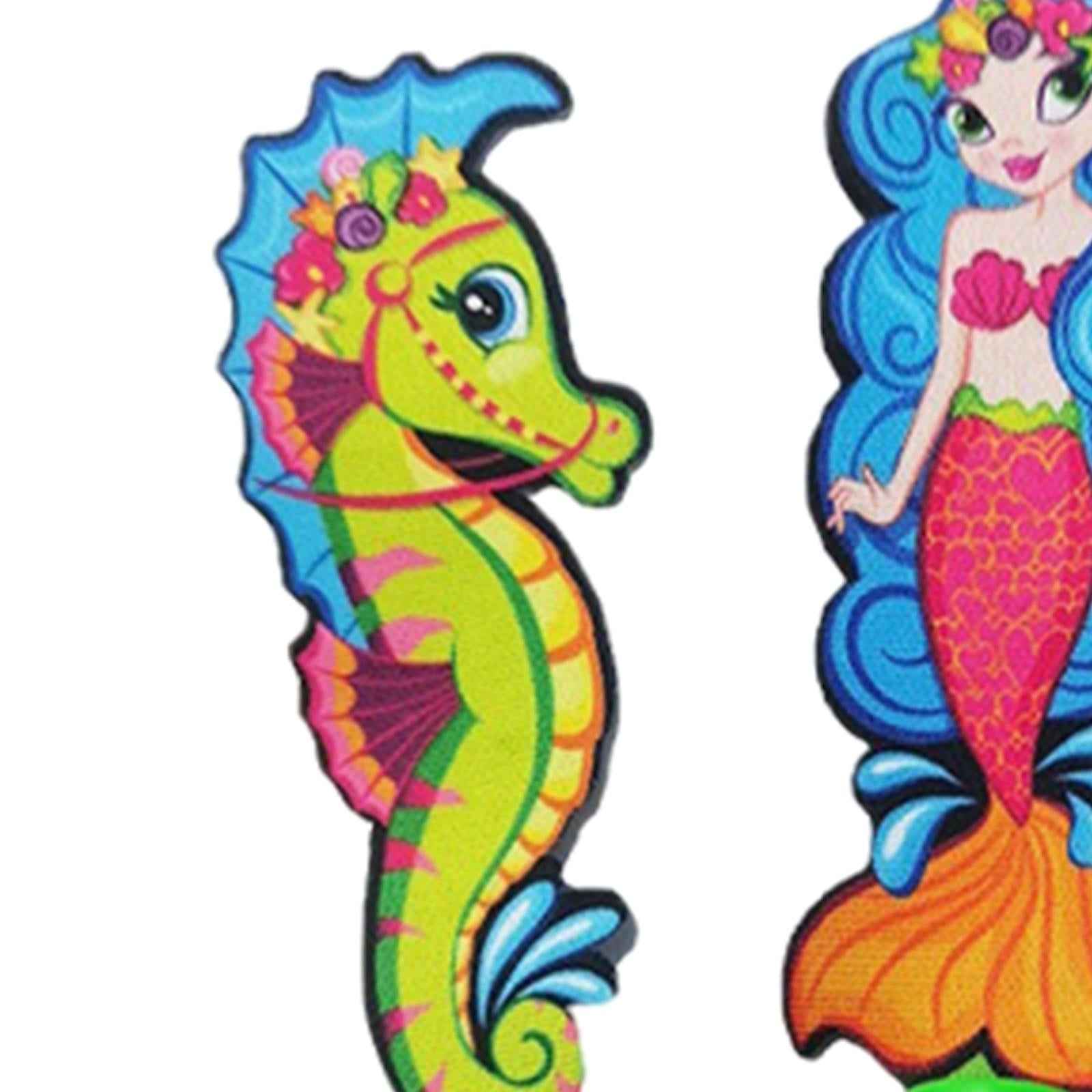 6 Pieces Diving Toys Colorful Fun Swimming Pool Toys for Girls Children Boys