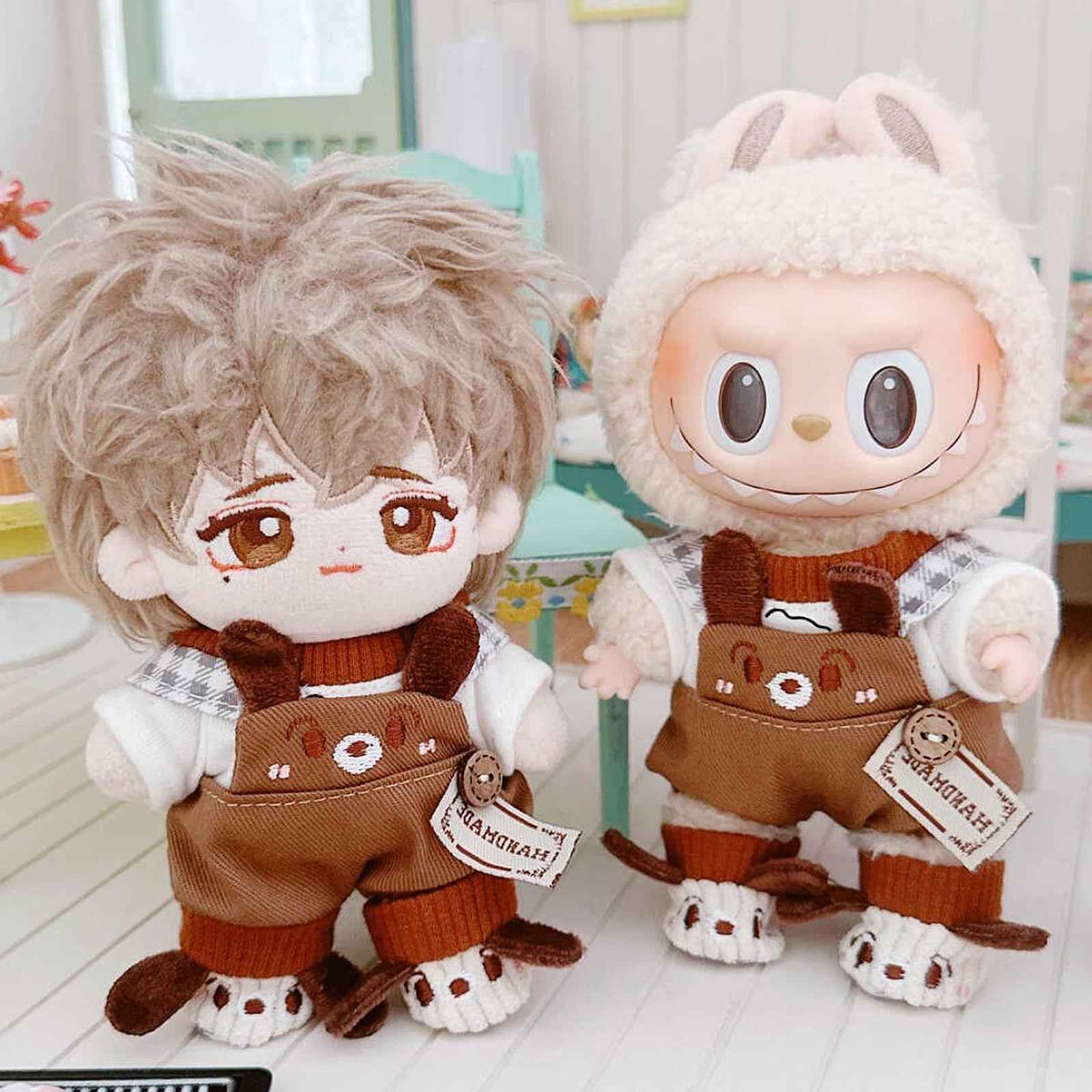 15cm Doll Clothes DIY Supplies for Little Girls Flexibility Imagination Cute Shoes