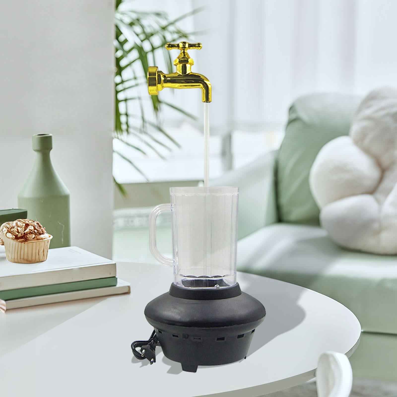 Floating Tap Fountain Art Decor Invisible Faucet for Pools Water Walls Ponds
