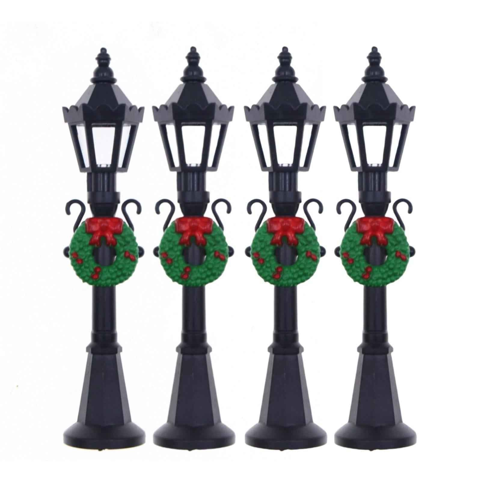 Mini Street Lamp Post Model Fairy Garden Decoration Garden Lamp Street Models