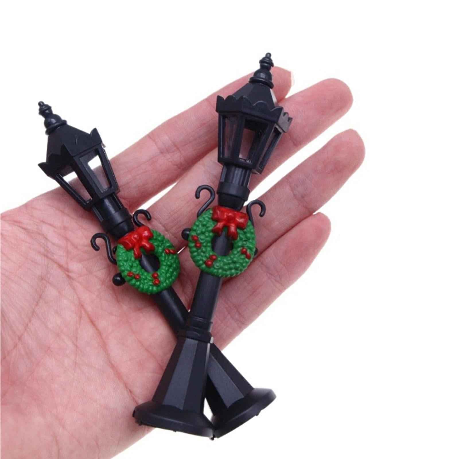 Mini Street Lamp Post Model Fairy Garden Decoration Garden Lamp Street Models